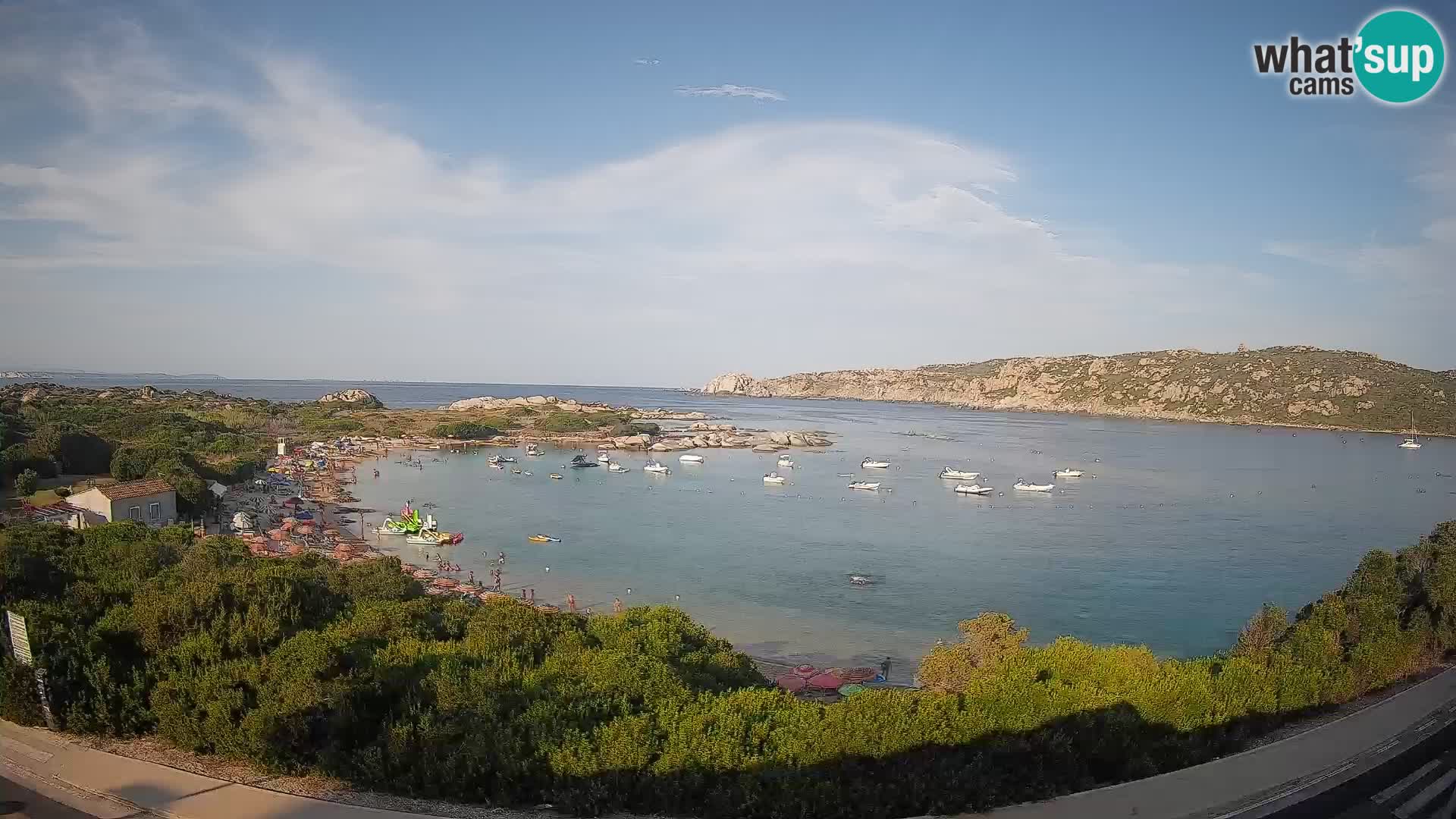 Webcam Rena di Levante – Live View from Capo Testa
