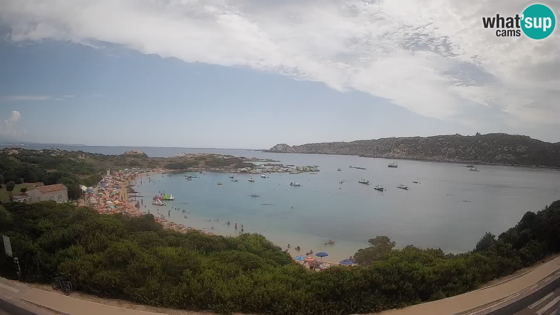 Webcam Rena di Levante – Vista en directo desde Capo Testa