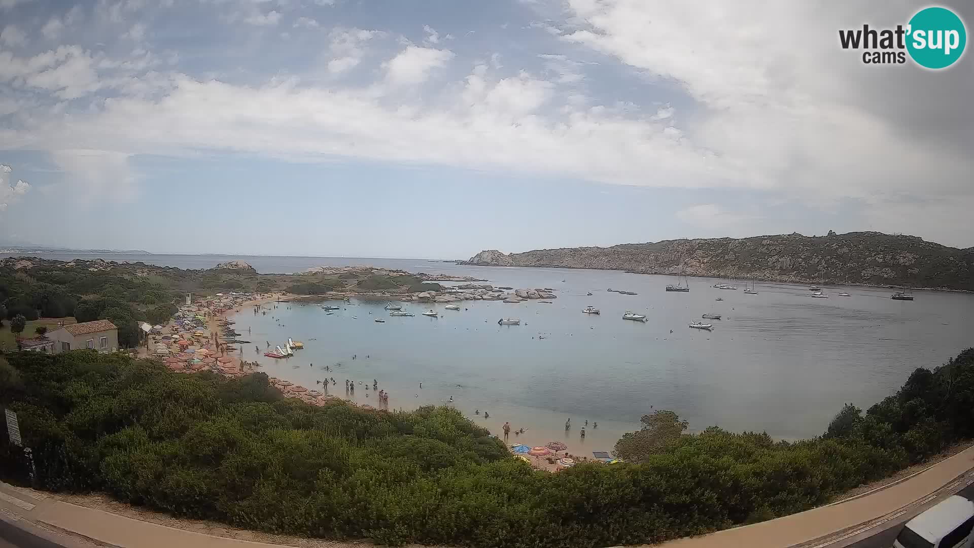 Webcam Rena di Levante – Vista live da Capo Testa