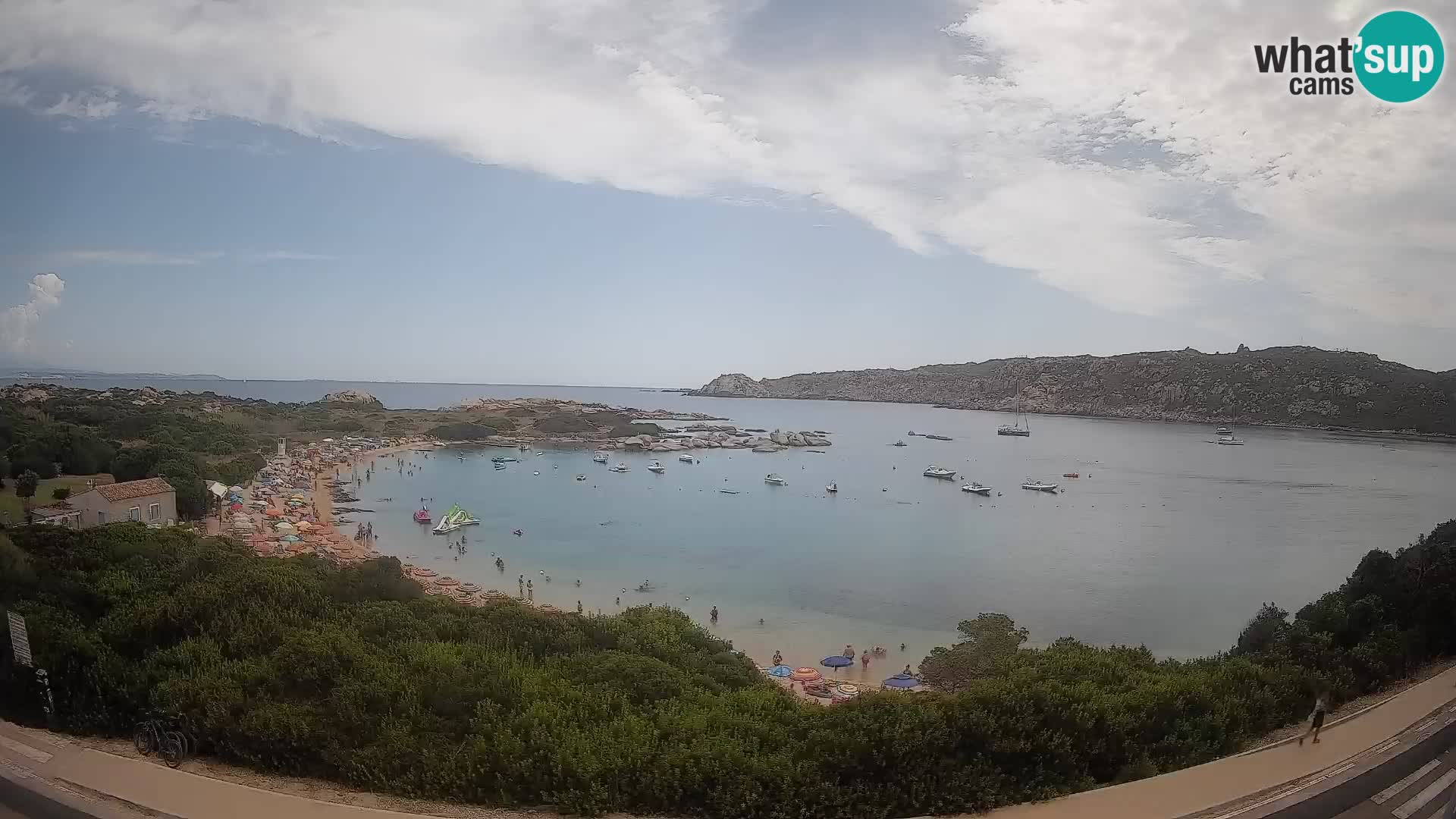 Webcam Rena di Levante – Vista en directo desde Capo Testa