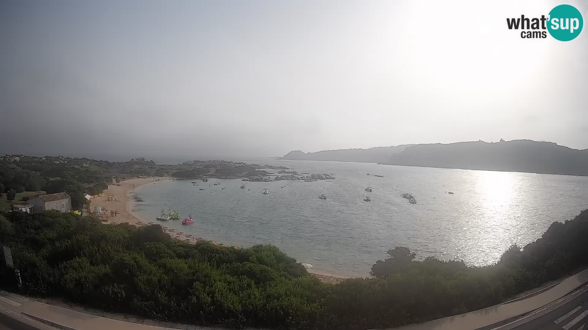 Webcam Rena di Levante – Live View from Capo Testa