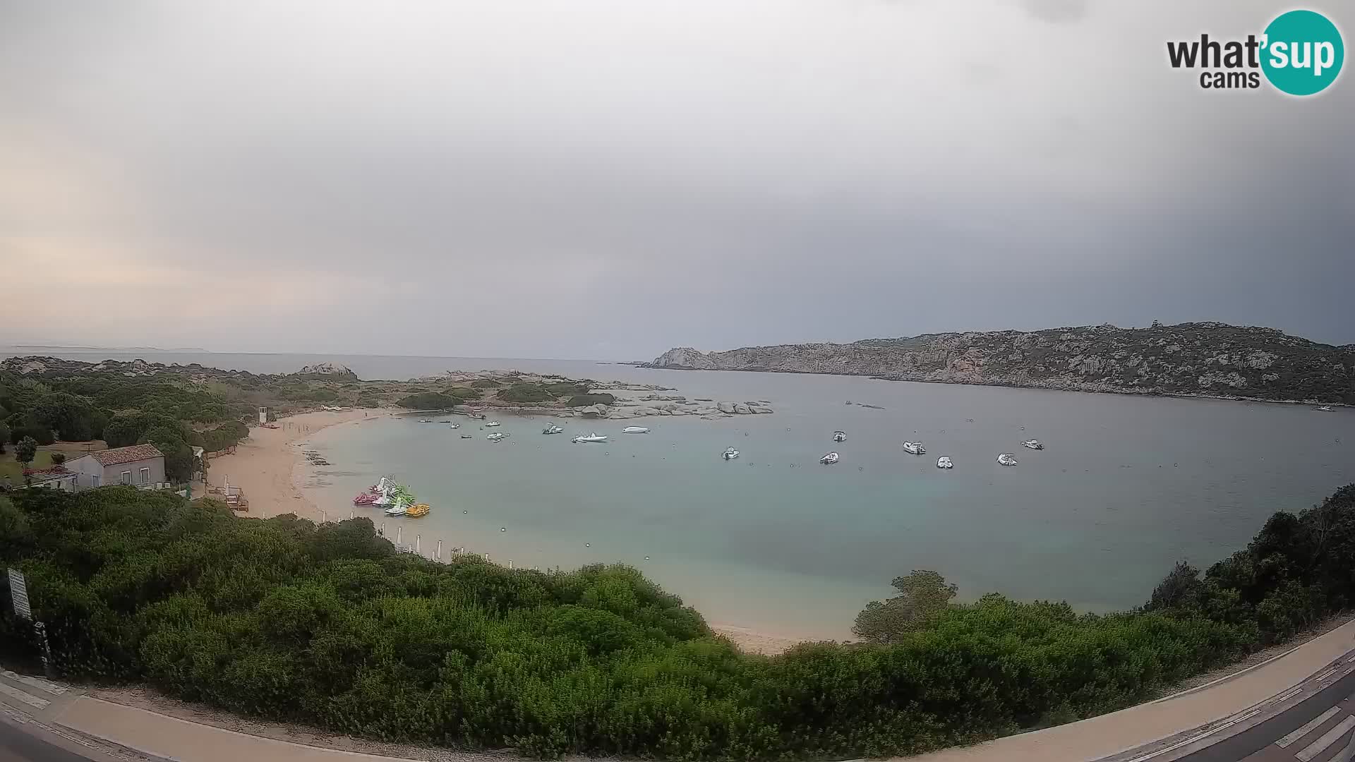 Webcam Rena di Levante – Live View from Capo Testa