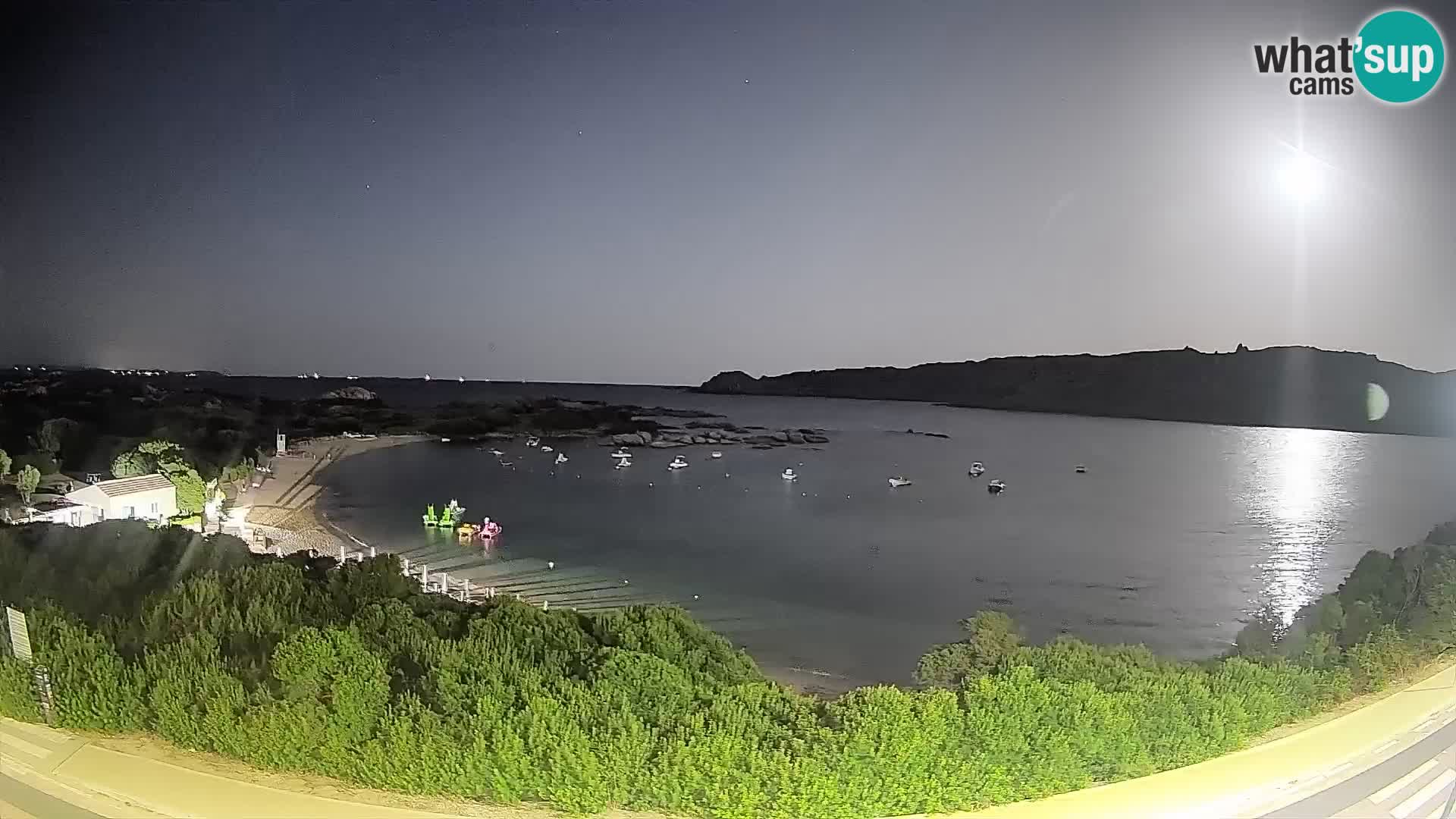 Webcam Rena di Levante – Live View from Capo Testa