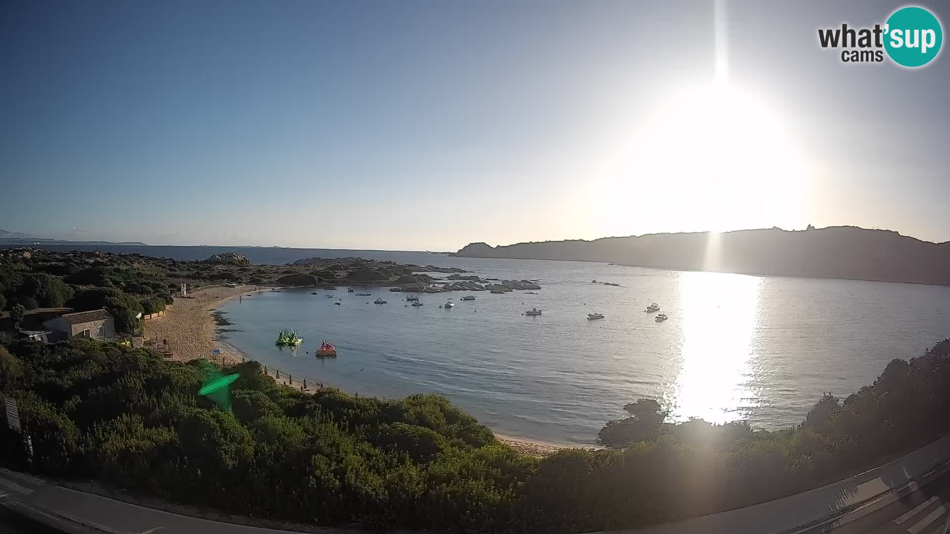 Webcam Rena di Levante – Vue en direct depuis Capo Testa