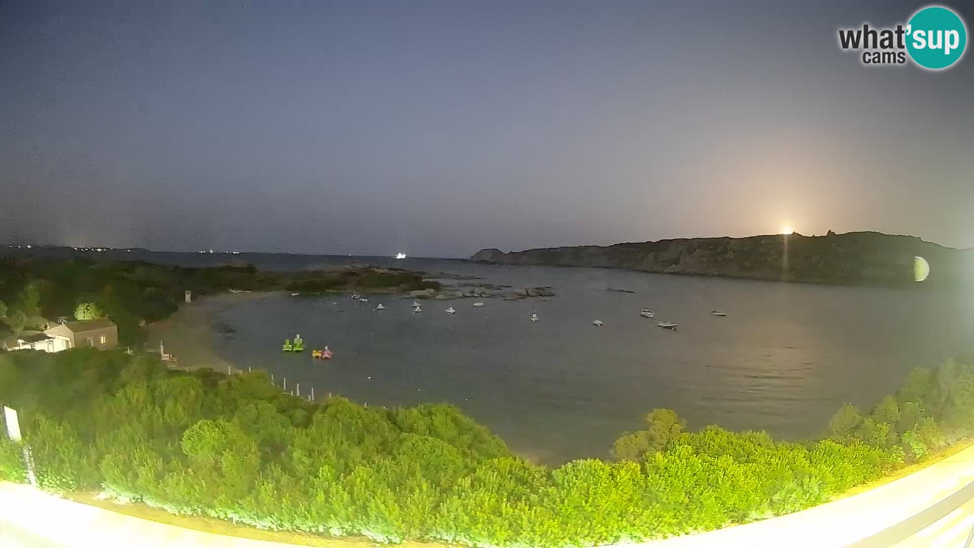 Webcam Rena di Levante – Vista en directo desde Capo Testa