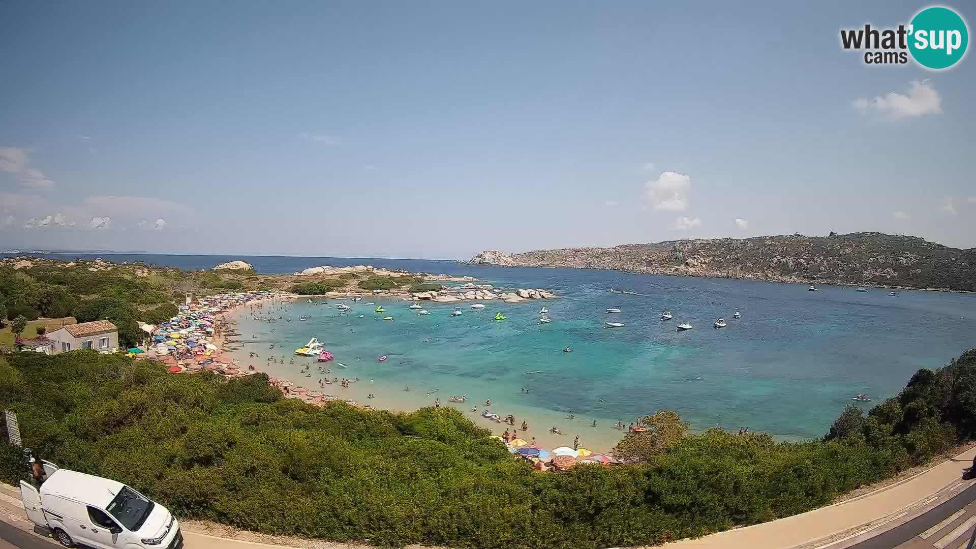 Webcam Rena di Levante – Vista live da Capo Testa