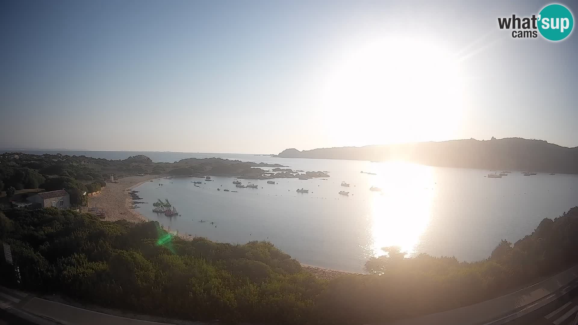 Webcam Rena di Levante – Live View from Capo Testa