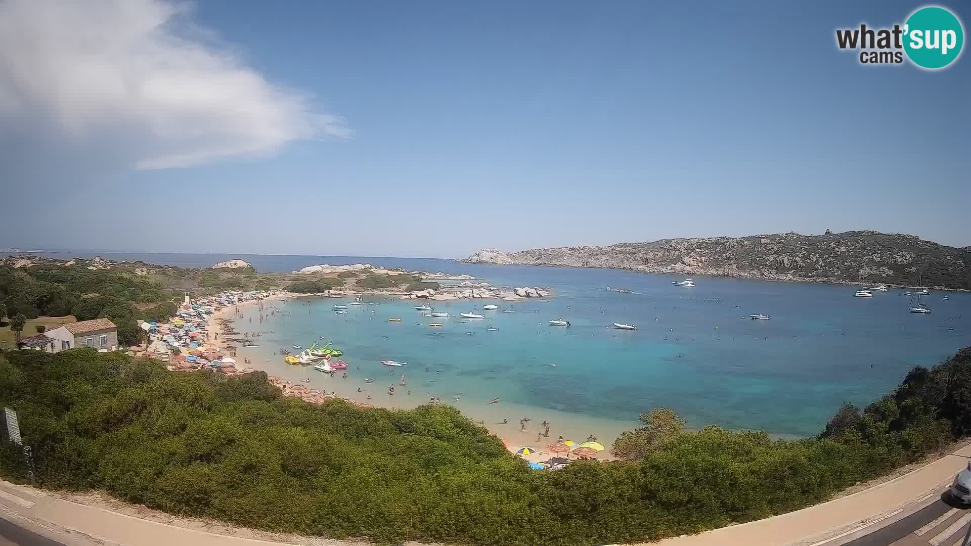 Webcam Rena di Levante – Vista en directo desde Capo Testa