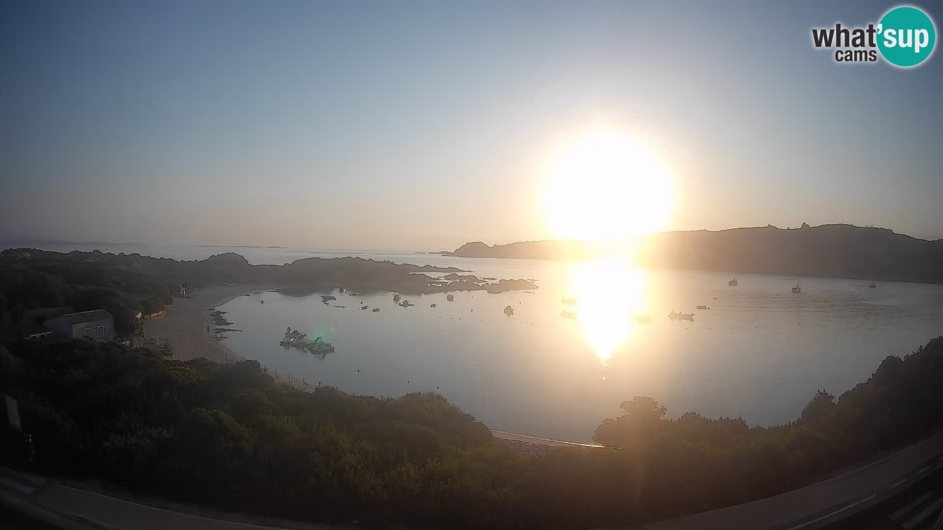 Webcam Rena di Levante – Live View from Capo Testa