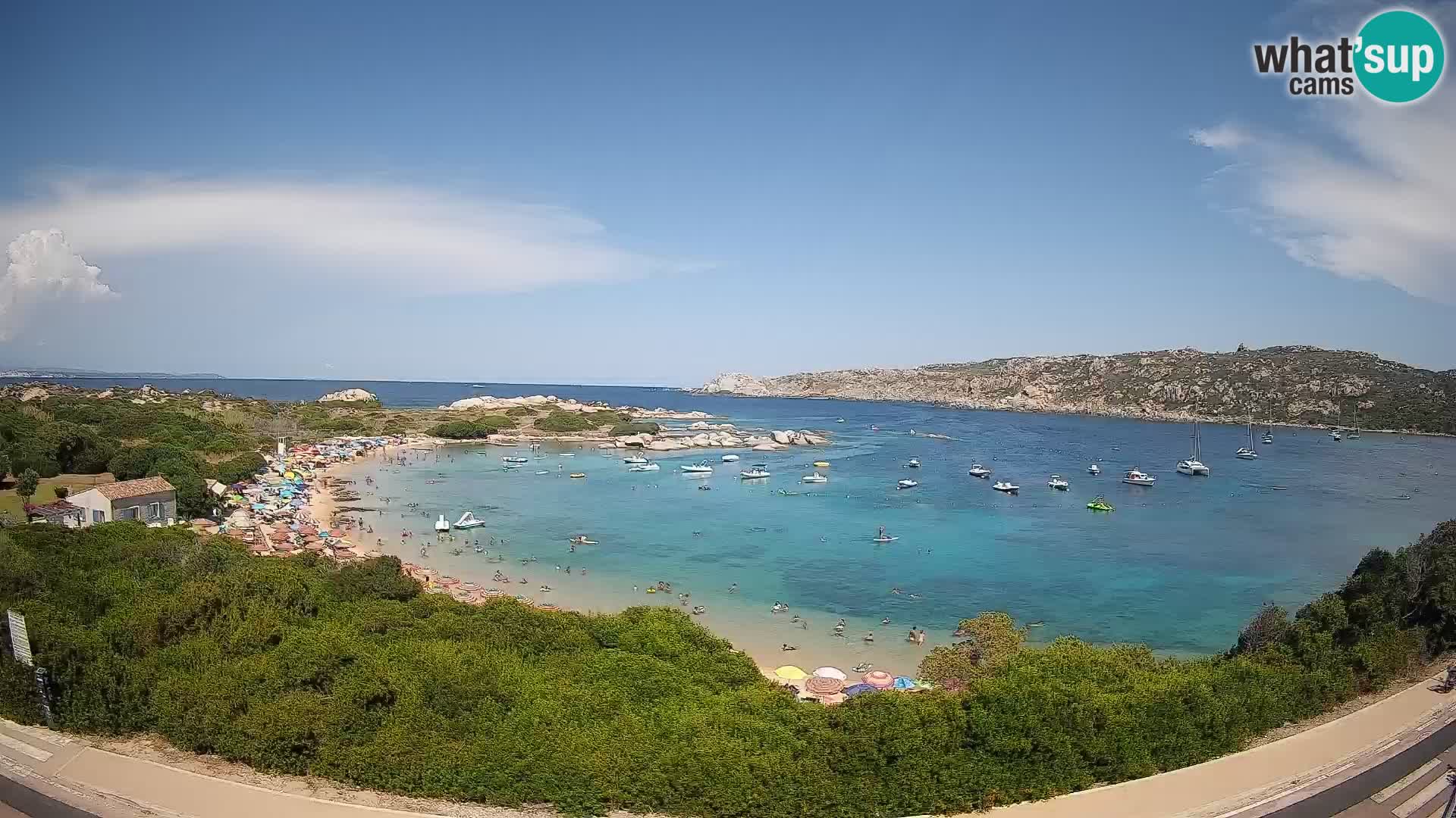 Webcam Rena di Levante – Vue en direct depuis Capo Testa