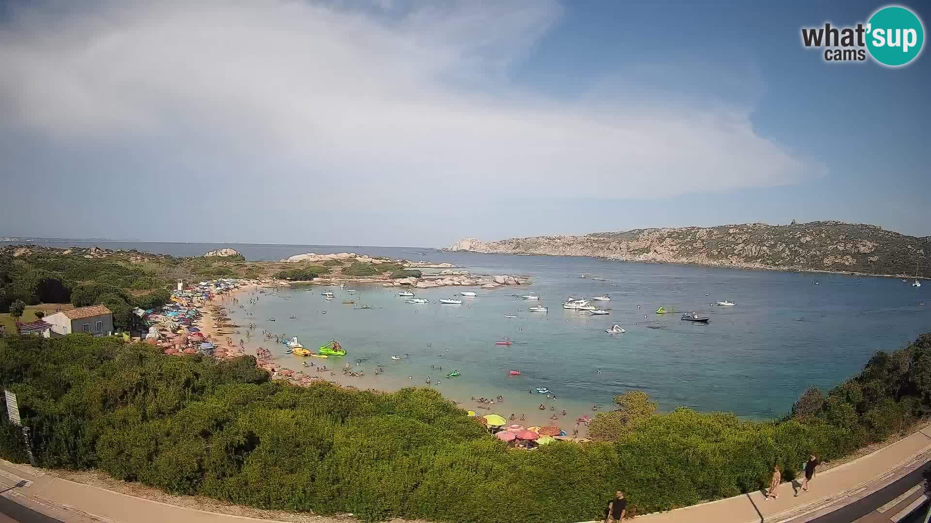 Webcam Rena di Levante – Live View from Capo Testa