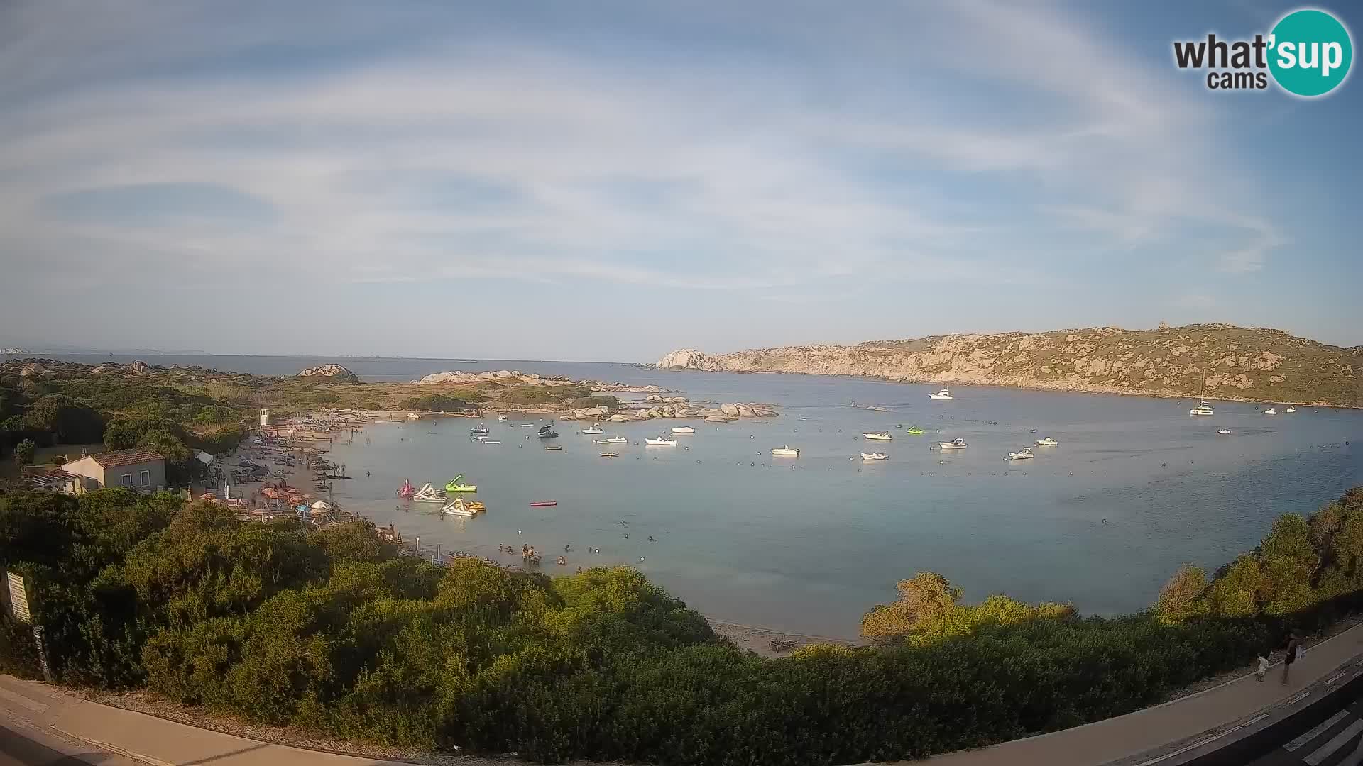 Webcam Rena di Levante – Live View from Capo Testa