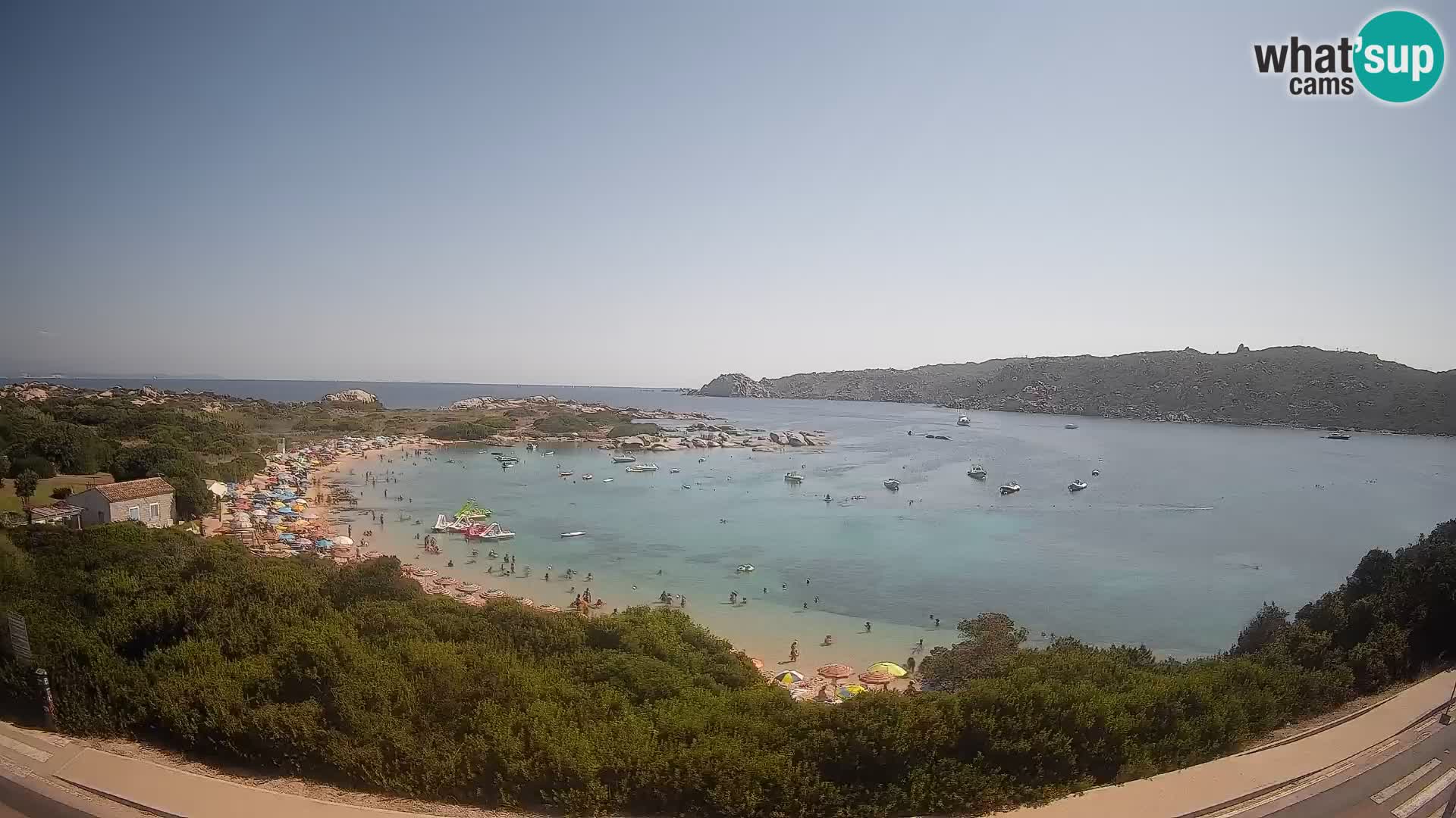 Webcam Rena di Levante – Live View from Capo Testa