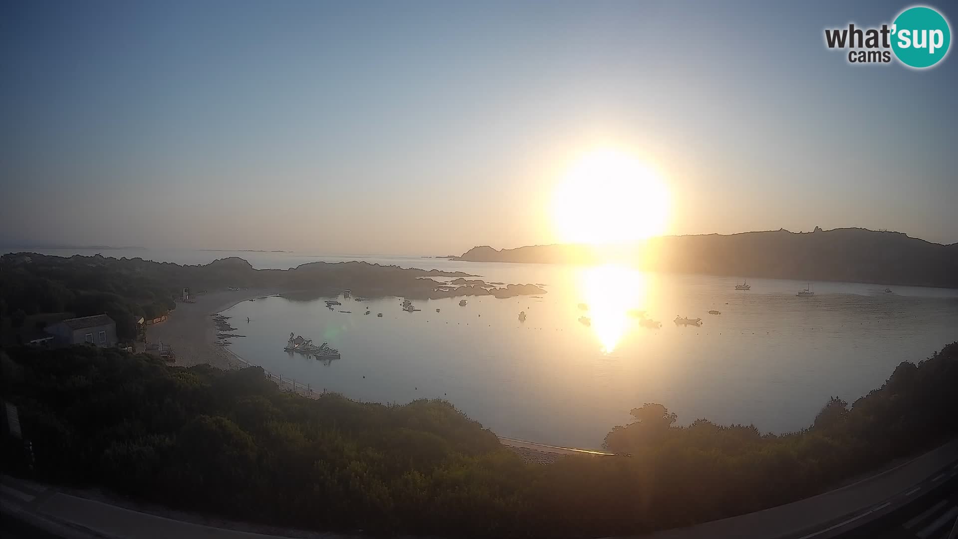 Webcam Rena di Levante – Live View from Capo Testa