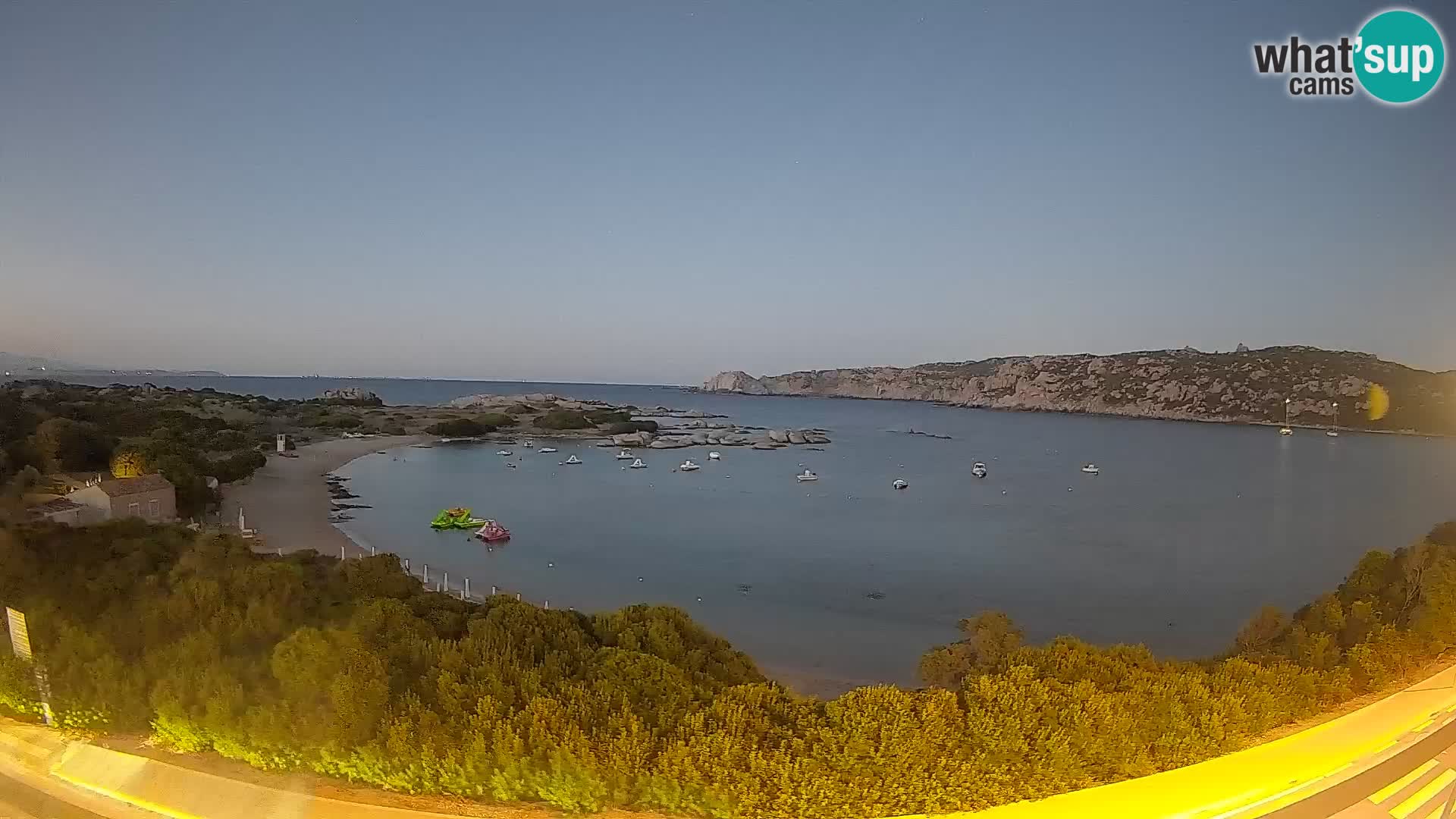 Webcam Rena di Levante – Live View from Capo Testa