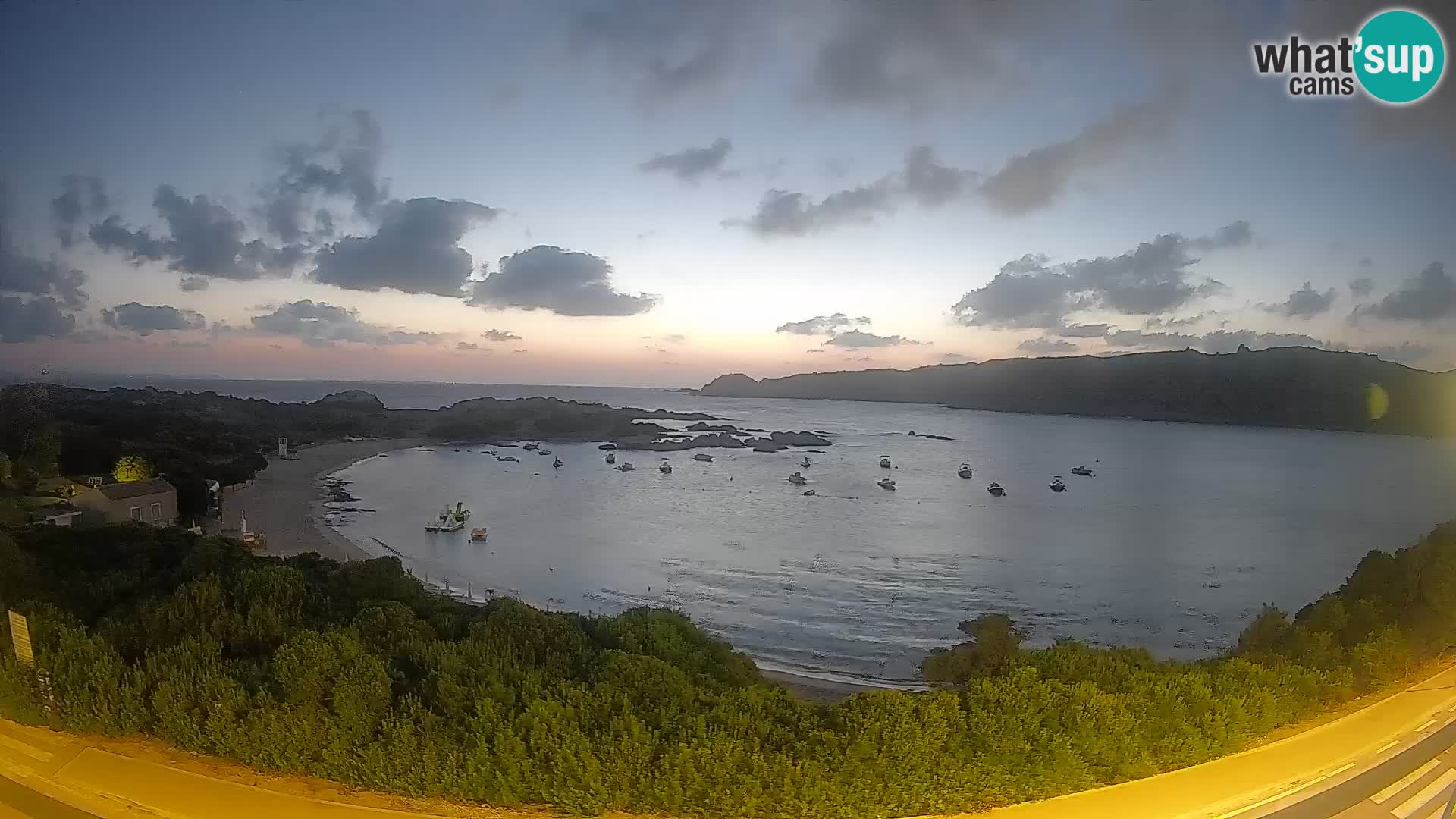 Webcam Rena di Levante – Live View from Capo Testa