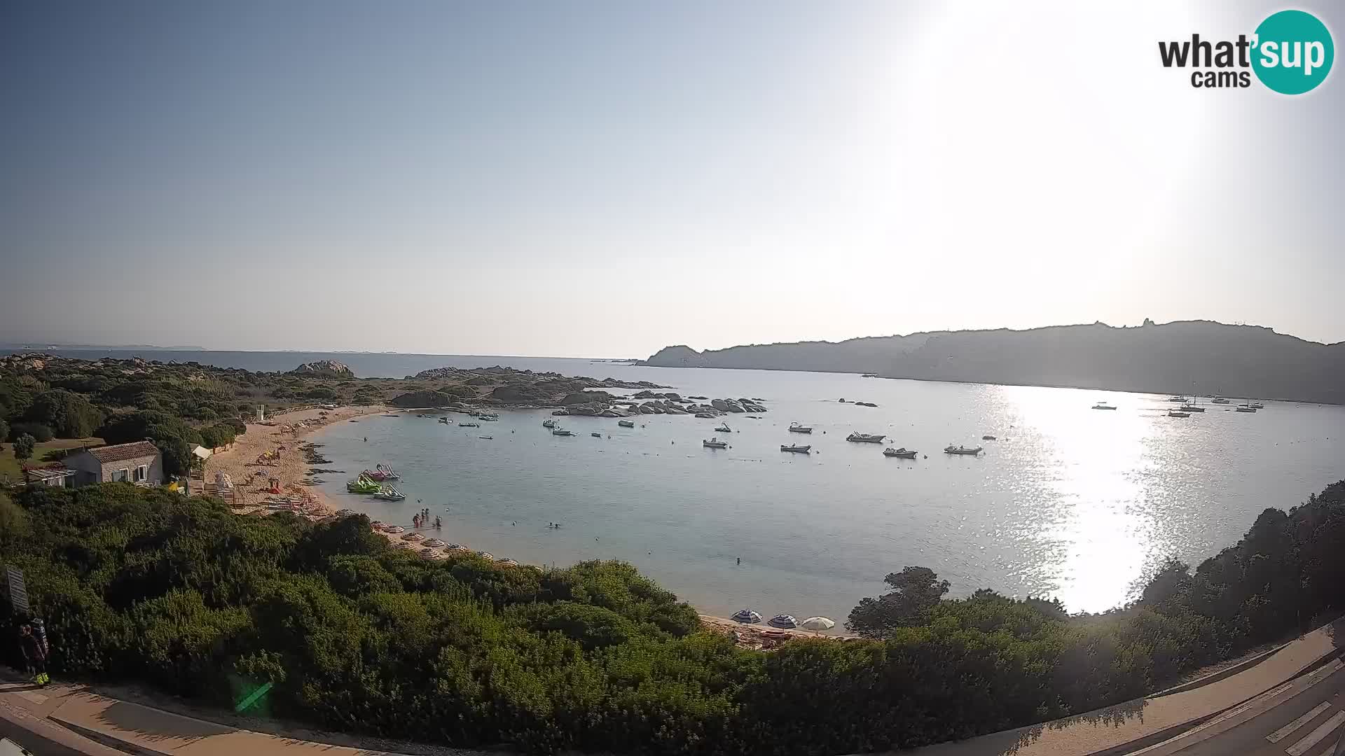 Webcam Rena di Levante – Live View from Capo Testa