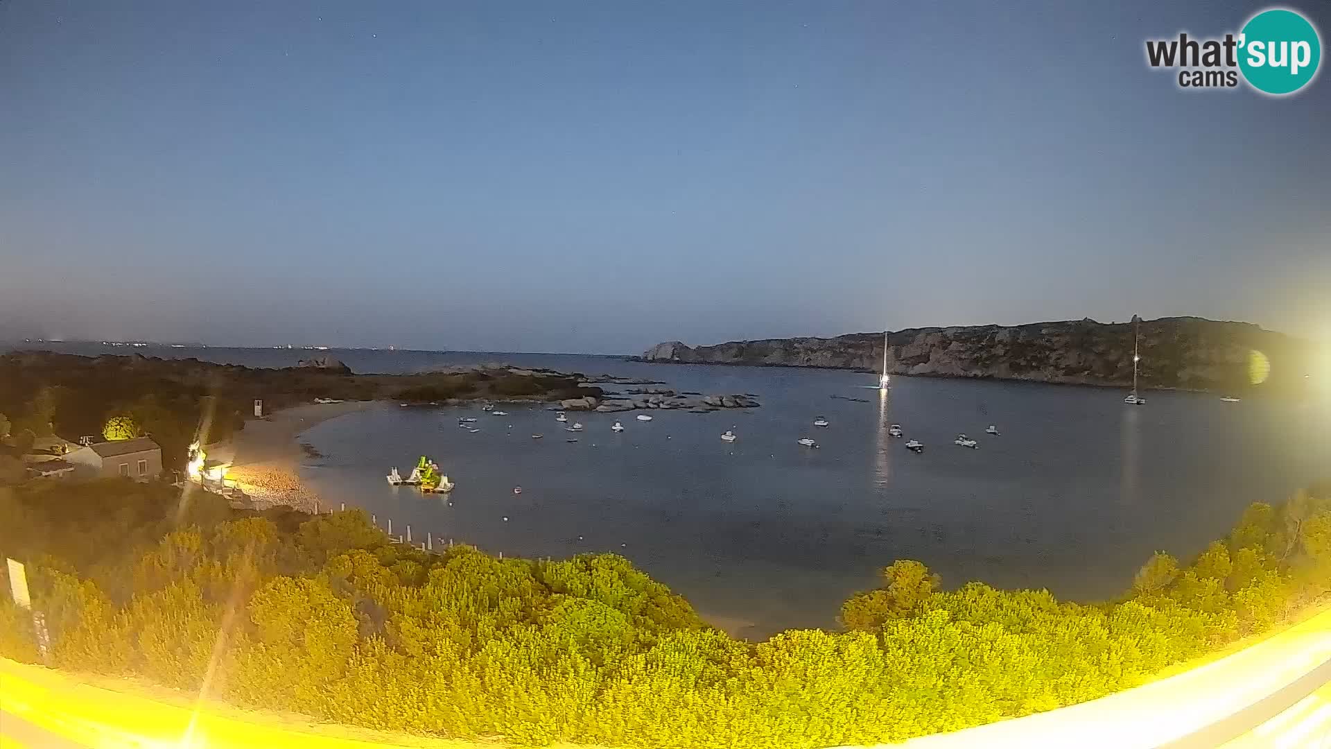 Webcam Rena di Levante – Live View from Capo Testa