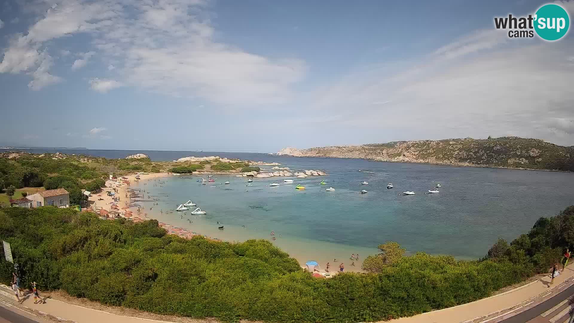 Webcam Rena di Levante – Vue en direct depuis Capo Testa