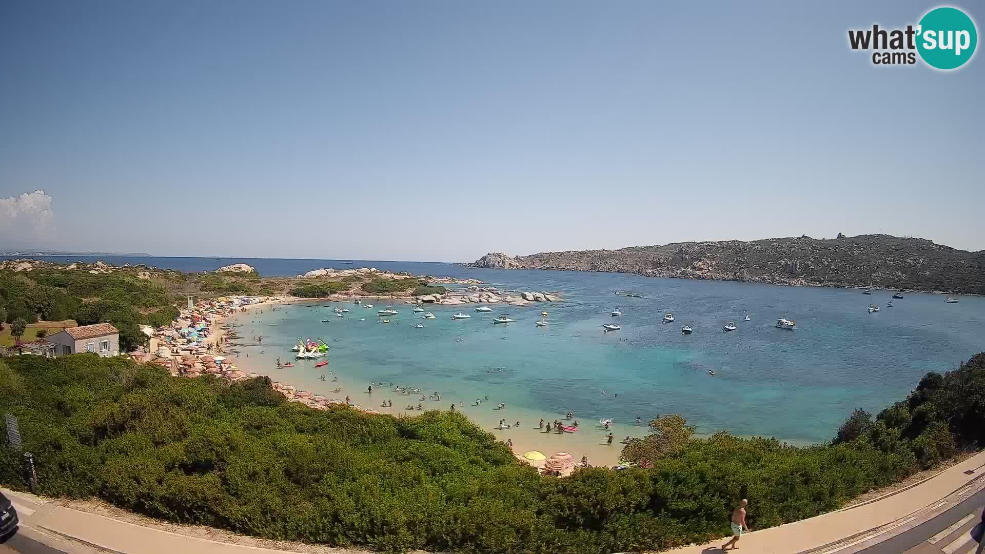 Webcam Rena di Levante – Live View from Capo Testa