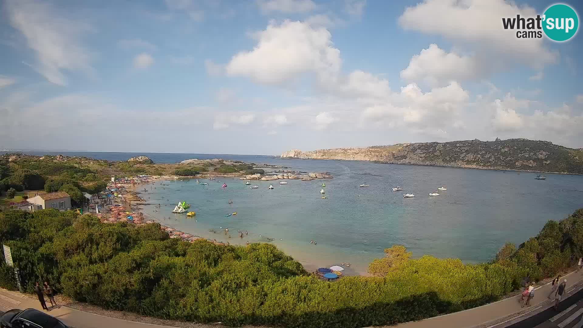 Webcam Rena di Levante – Vue en direct depuis Capo Testa