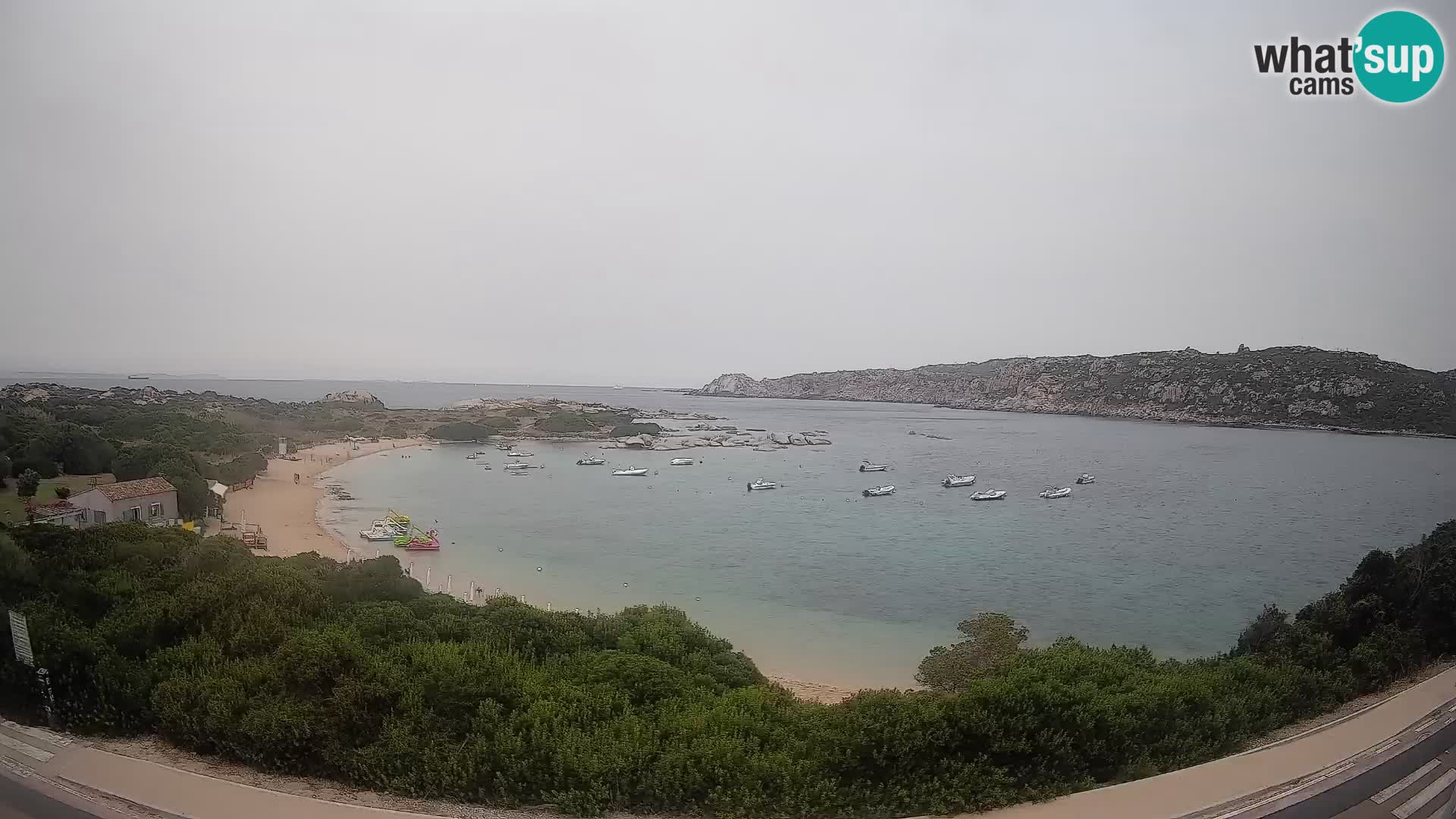 Webcam Rena di Levante – Live View from Capo Testa