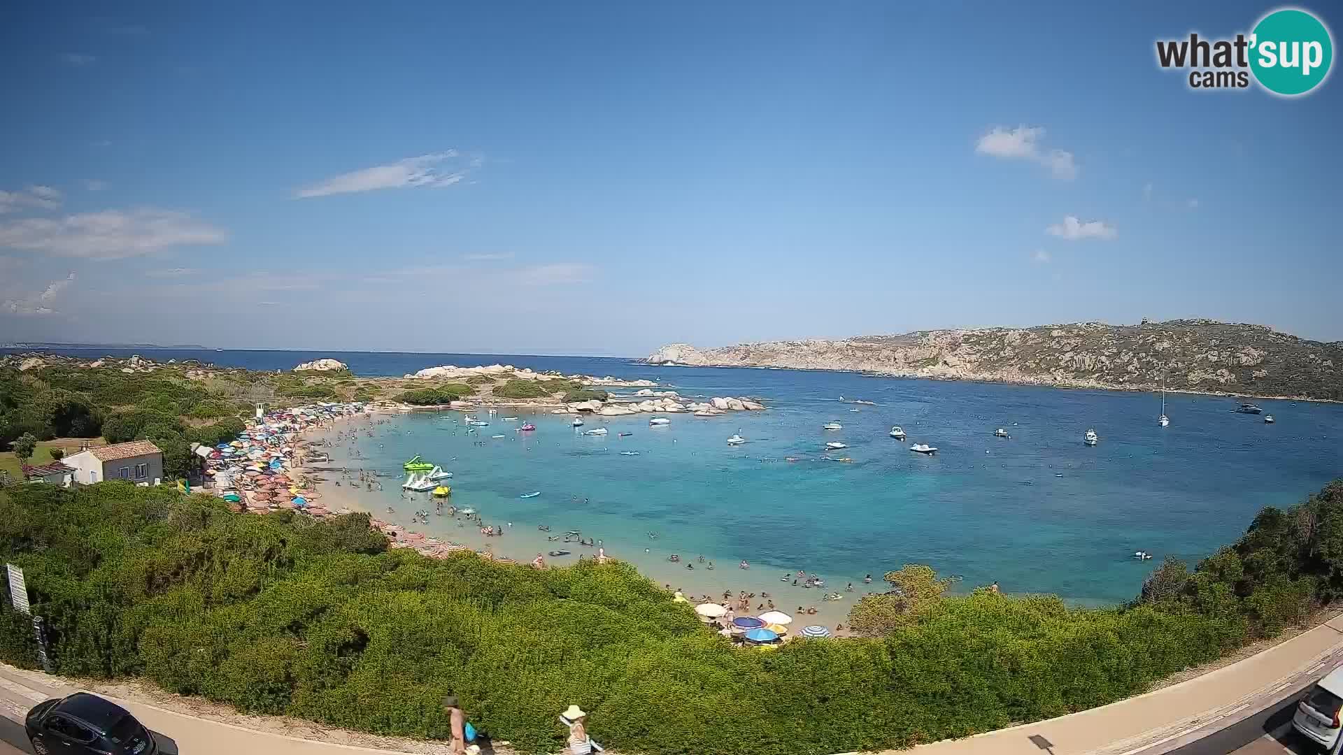 Webcam Rena di Levante – Live View from Capo Testa