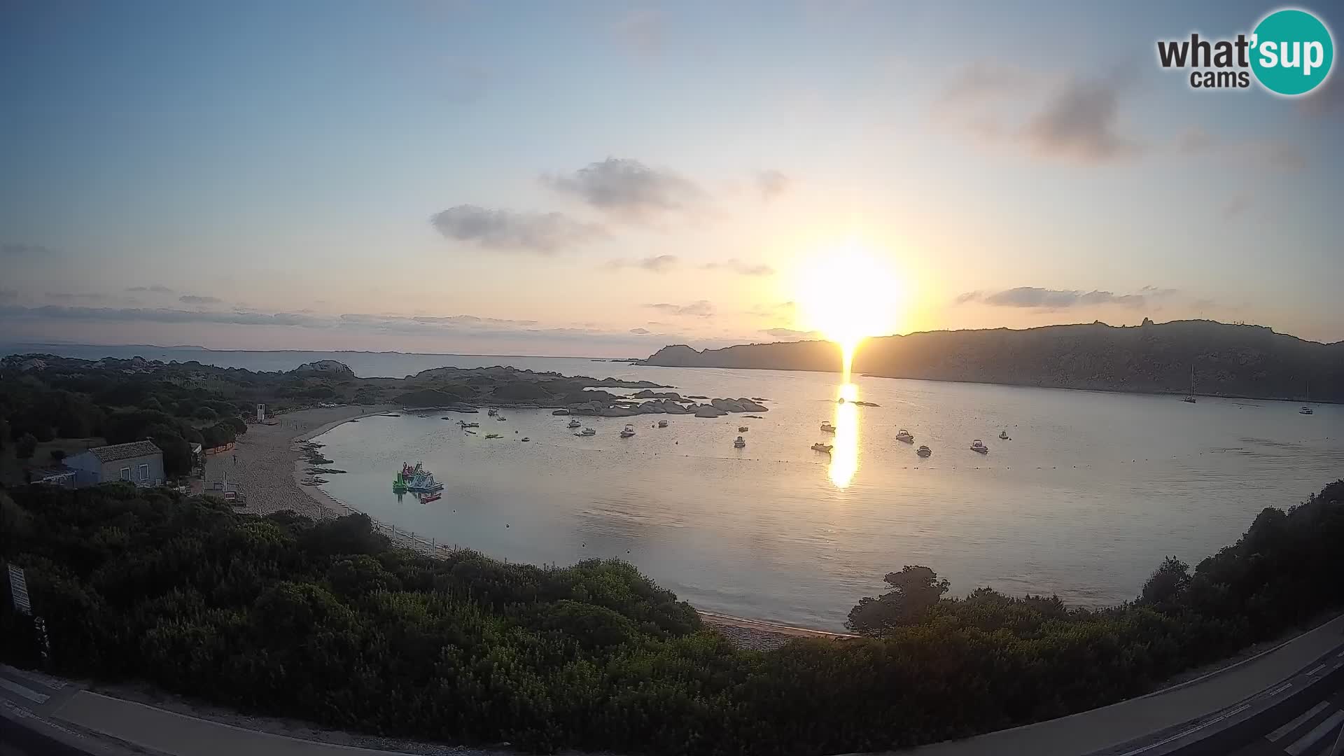 Webcam Rena di Levante – Live View from Capo Testa