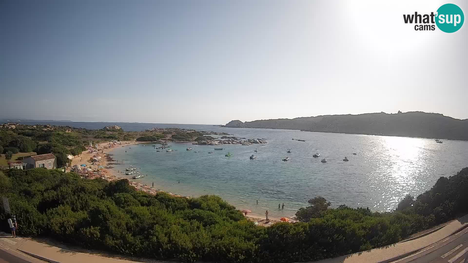 Web kamera Rena di Levante – Pogled uživo s Capo Testa