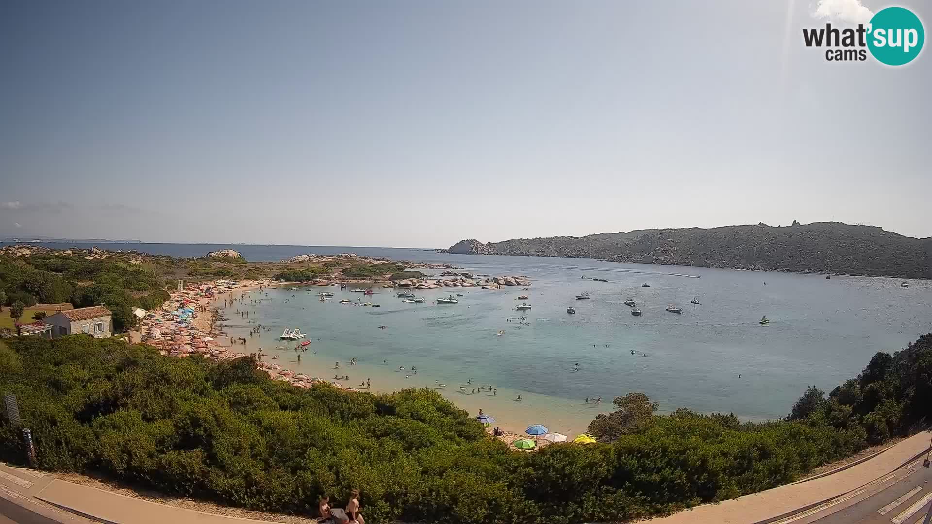 Webcam Rena di Levante – Live View from Capo Testa