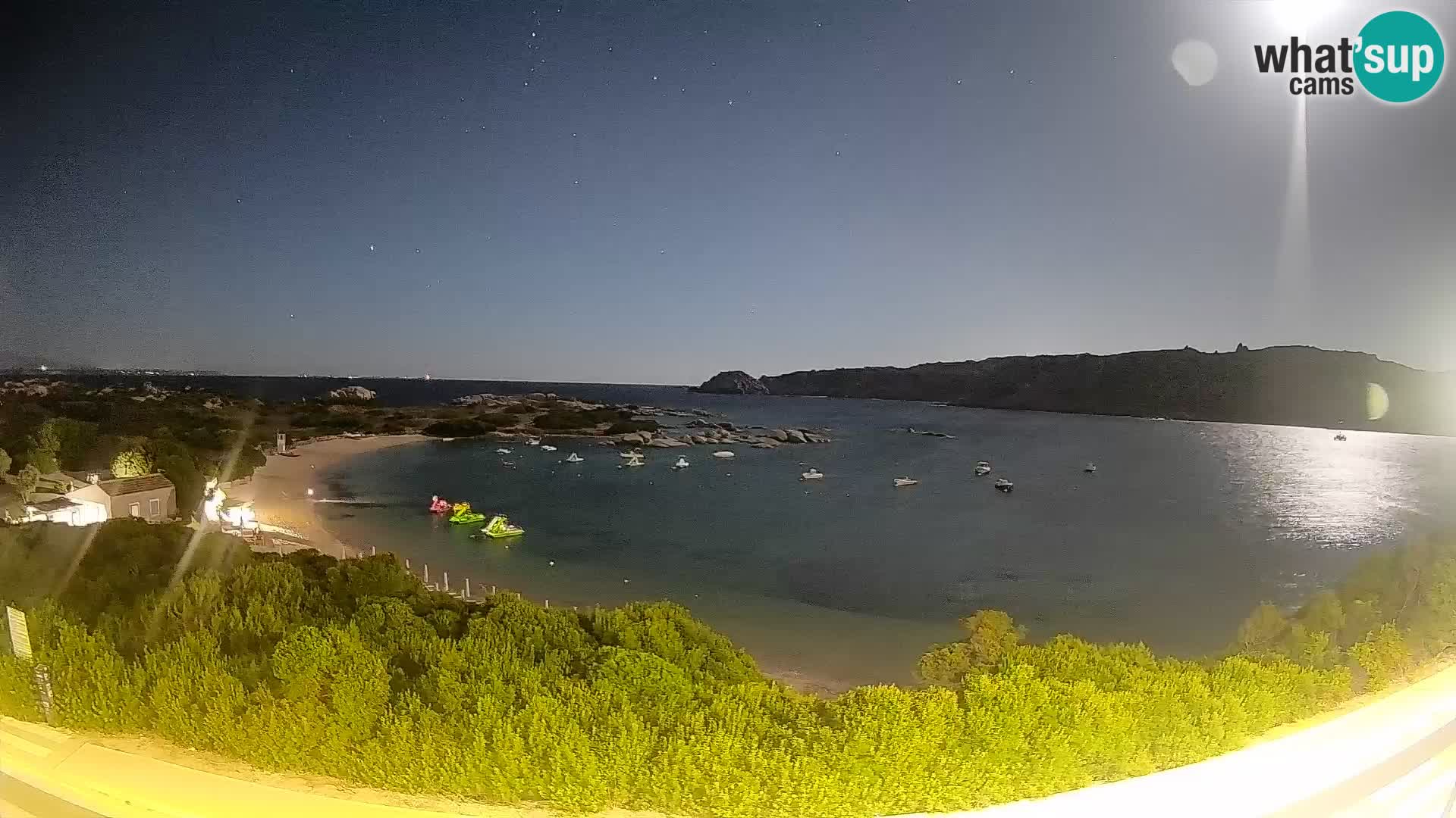 Spletna kamera Rena di Levante – Pogled v živo na Capo Testa