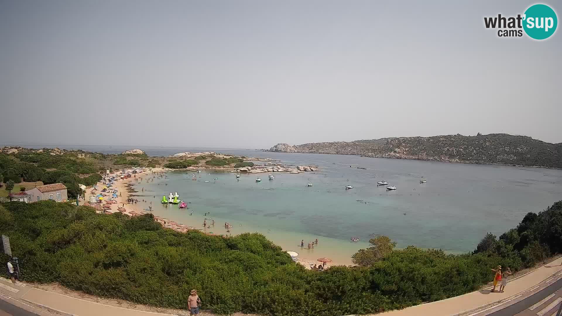 Webcam Rena di Levante – Live View from Capo Testa