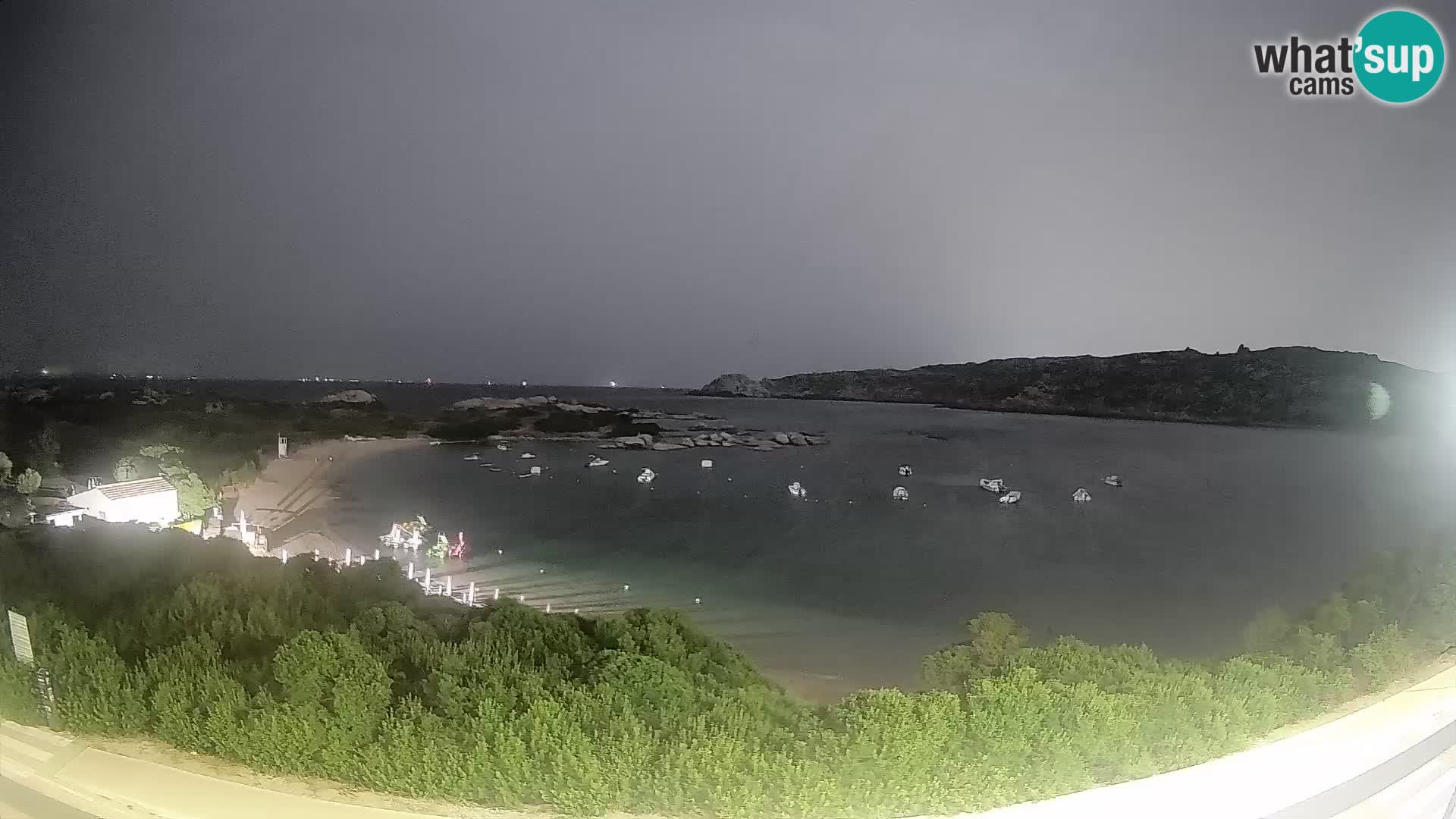 Spletna kamera Rena di Levante – Pogled v živo na Capo Testa