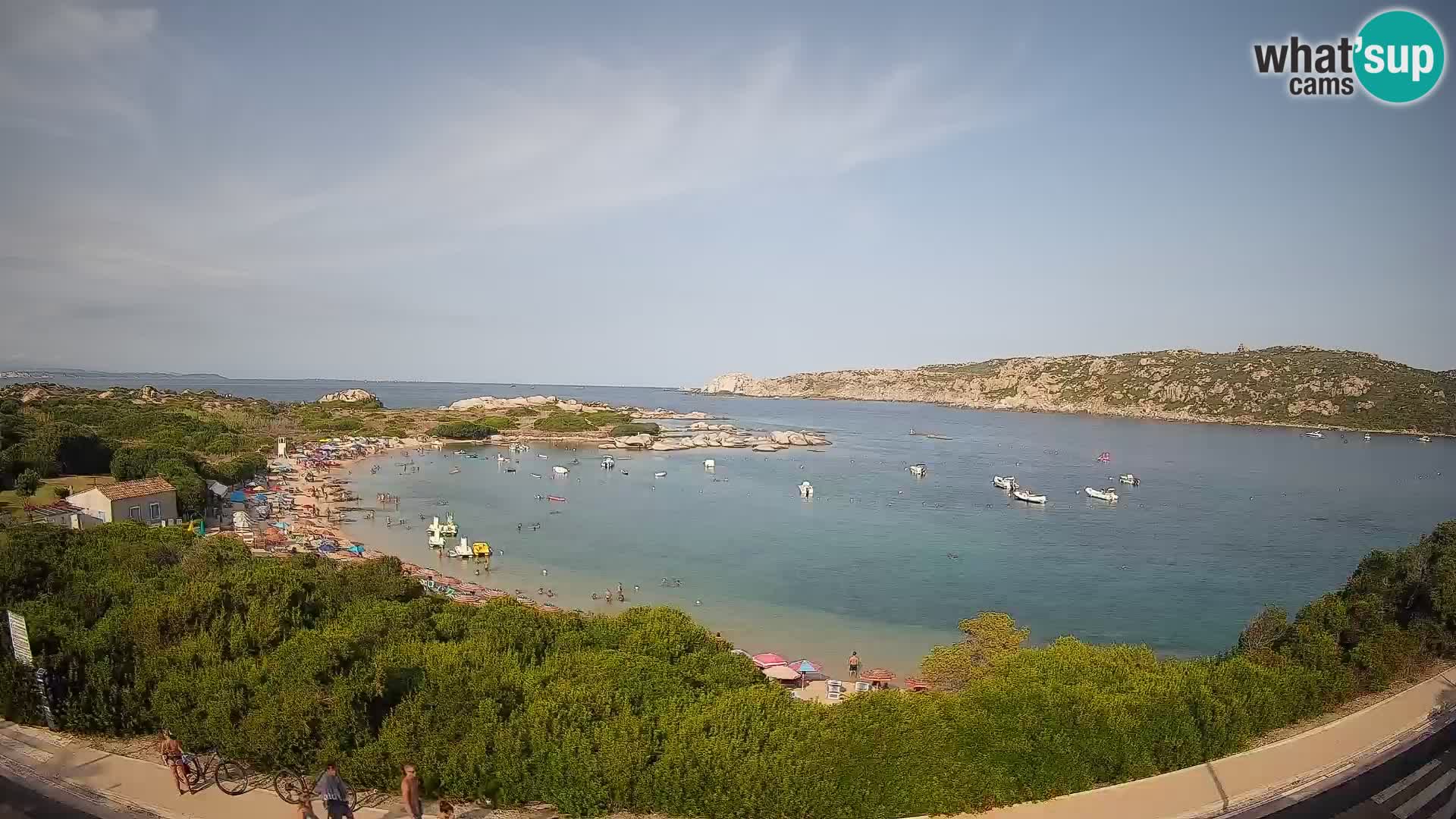 Webcam Rena di Levante – Live View from Capo Testa
