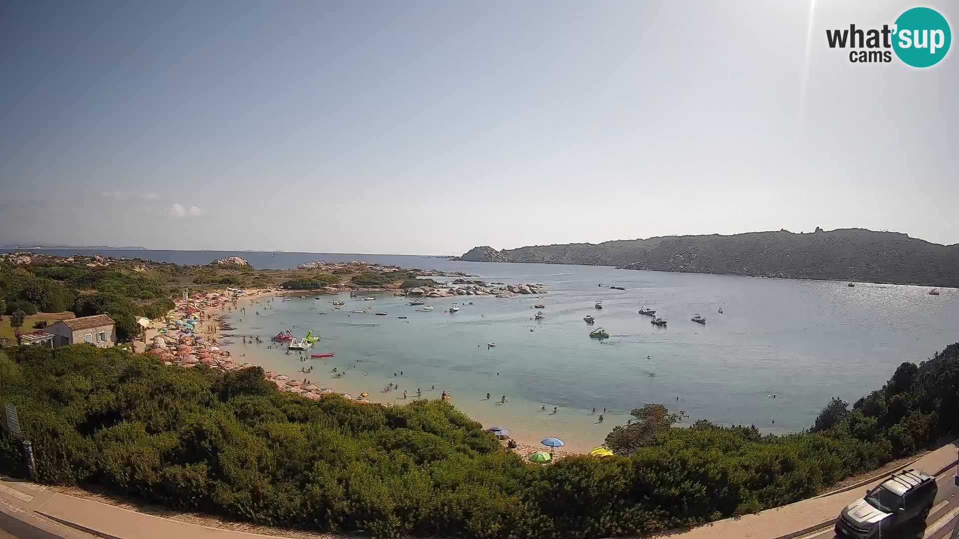 Webcam Rena di Levante – Live View from Capo Testa