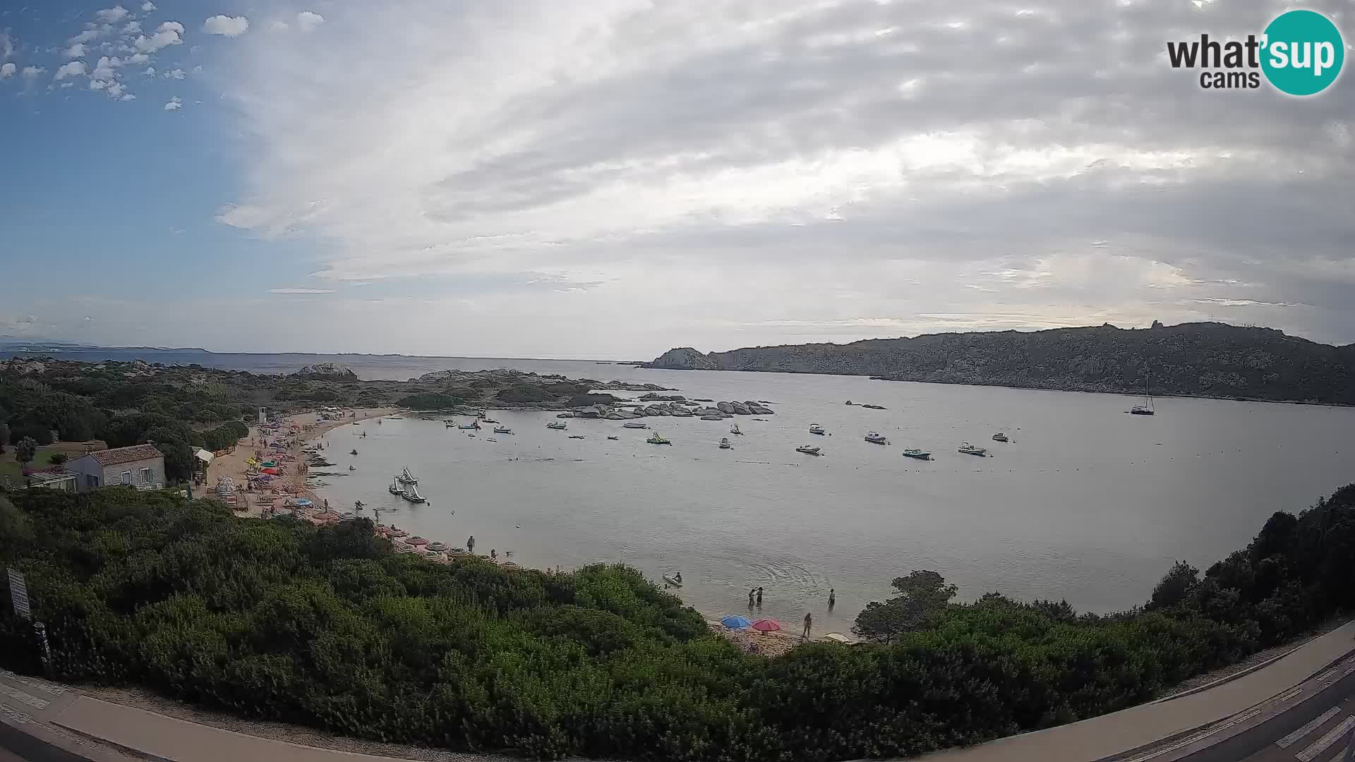 Webcam Rena di Levante – Live View from Capo Testa