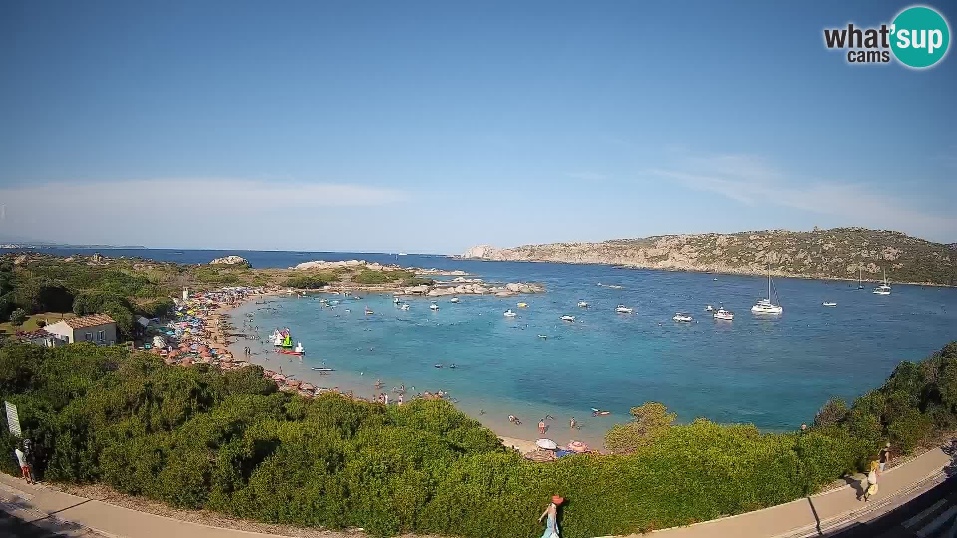 Spletna kamera Rena di Levante – Pogled v živo na Capo Testa