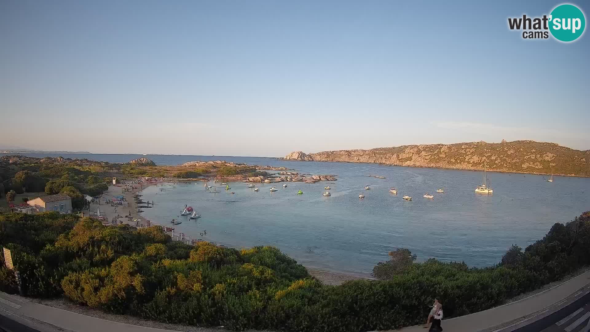 Webcam Rena di Levante – Live View from Capo Testa