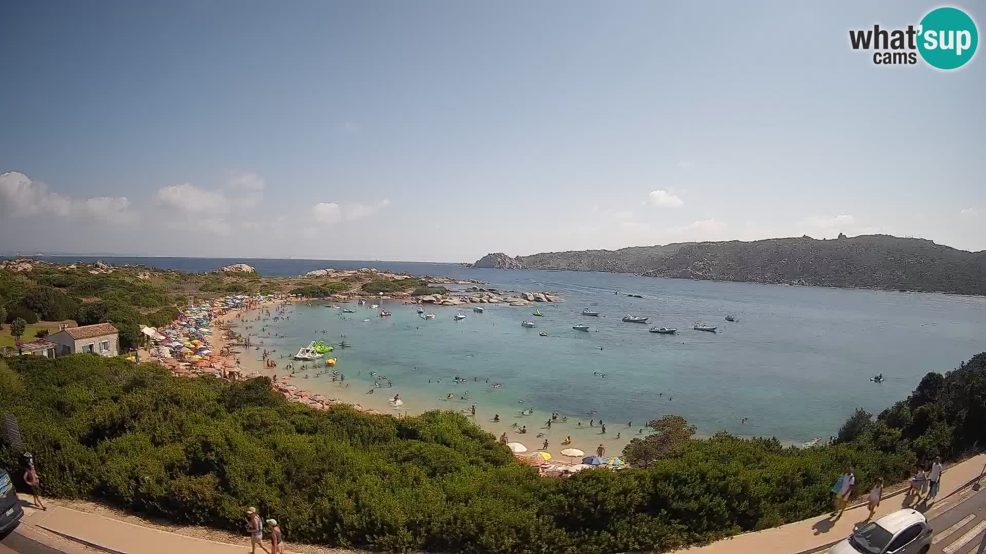 Webcam Rena di Levante – Live View from Capo Testa