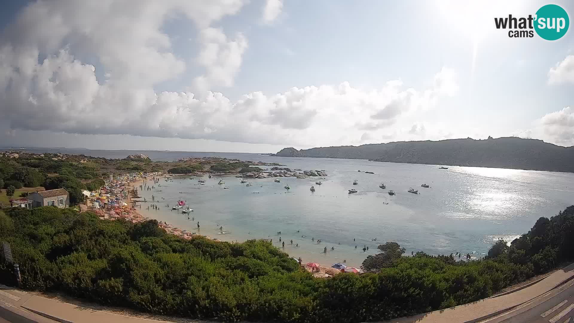 Webcam Rena di Levante – Vista live da Capo Testa