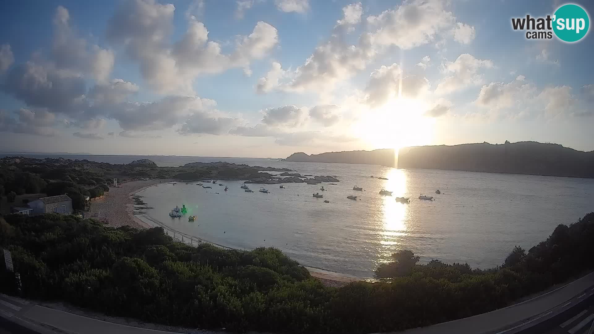 Webcam Rena di Levante – Live View from Capo Testa