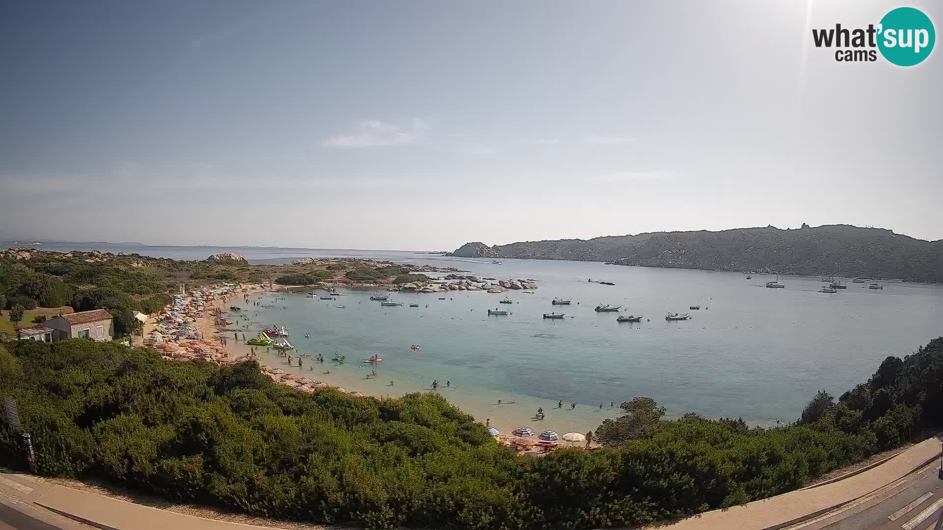 Webcam Rena di Levante – Live View from Capo Testa