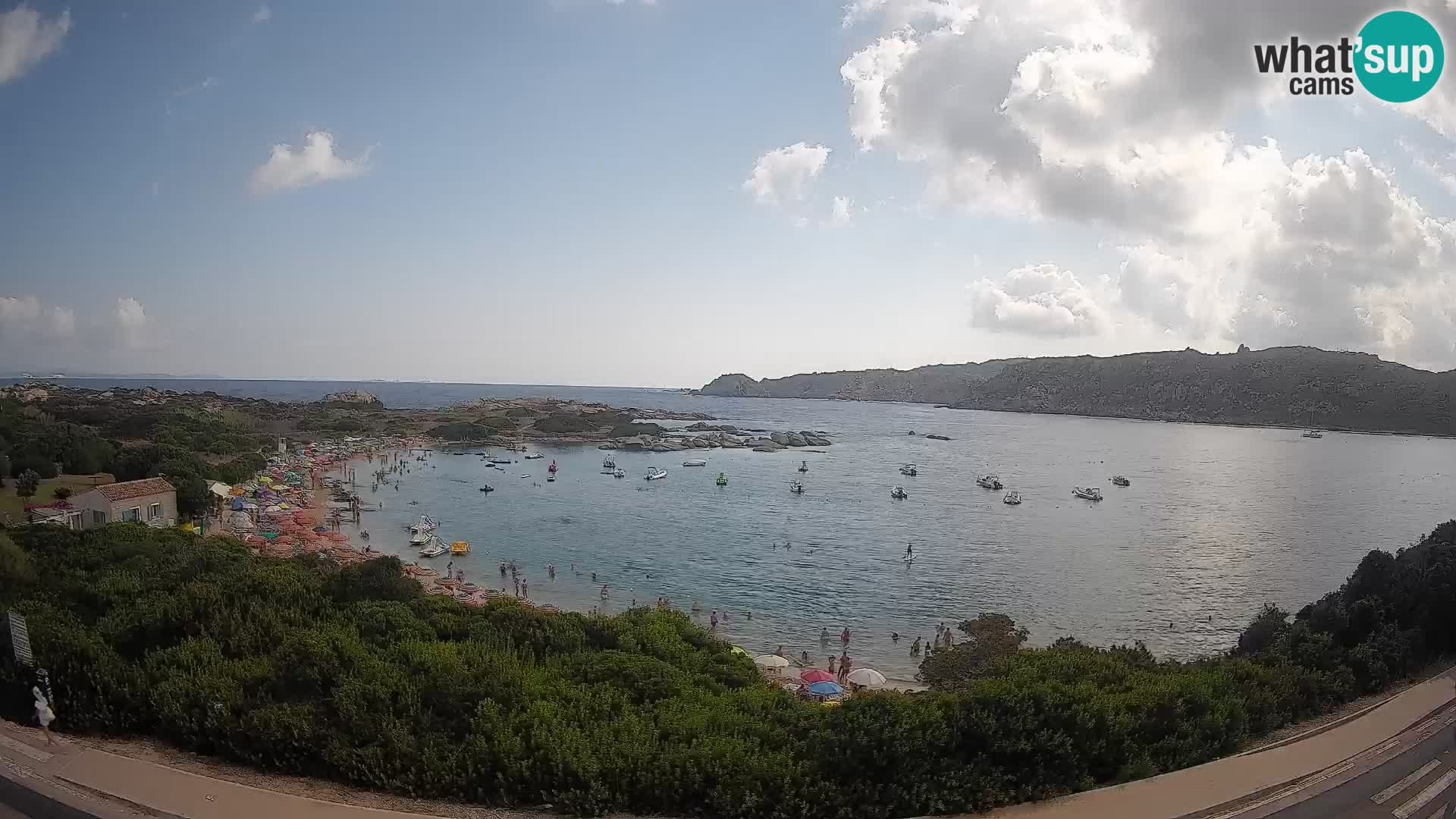 Webcam Rena di Levante – Live View from Capo Testa
