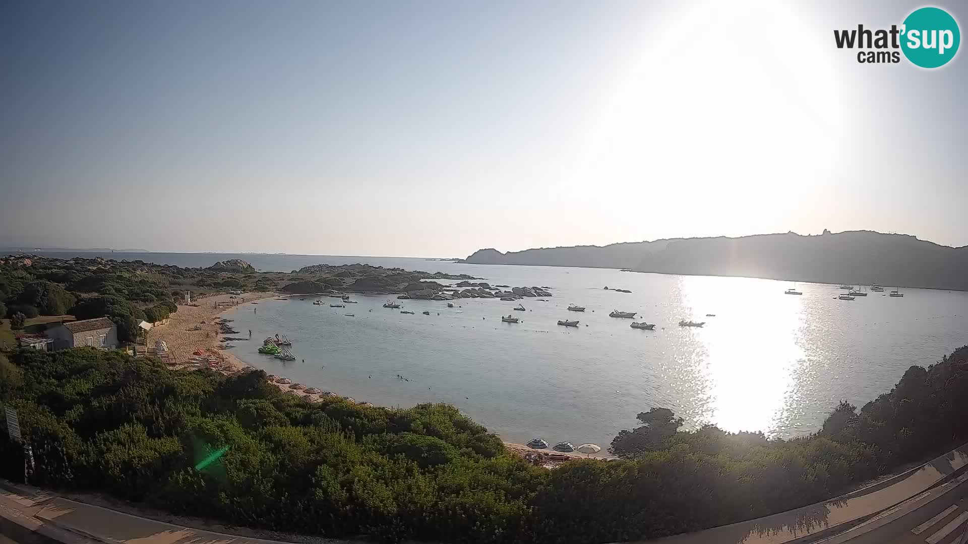 Webcam Rena di Levante – Live View from Capo Testa