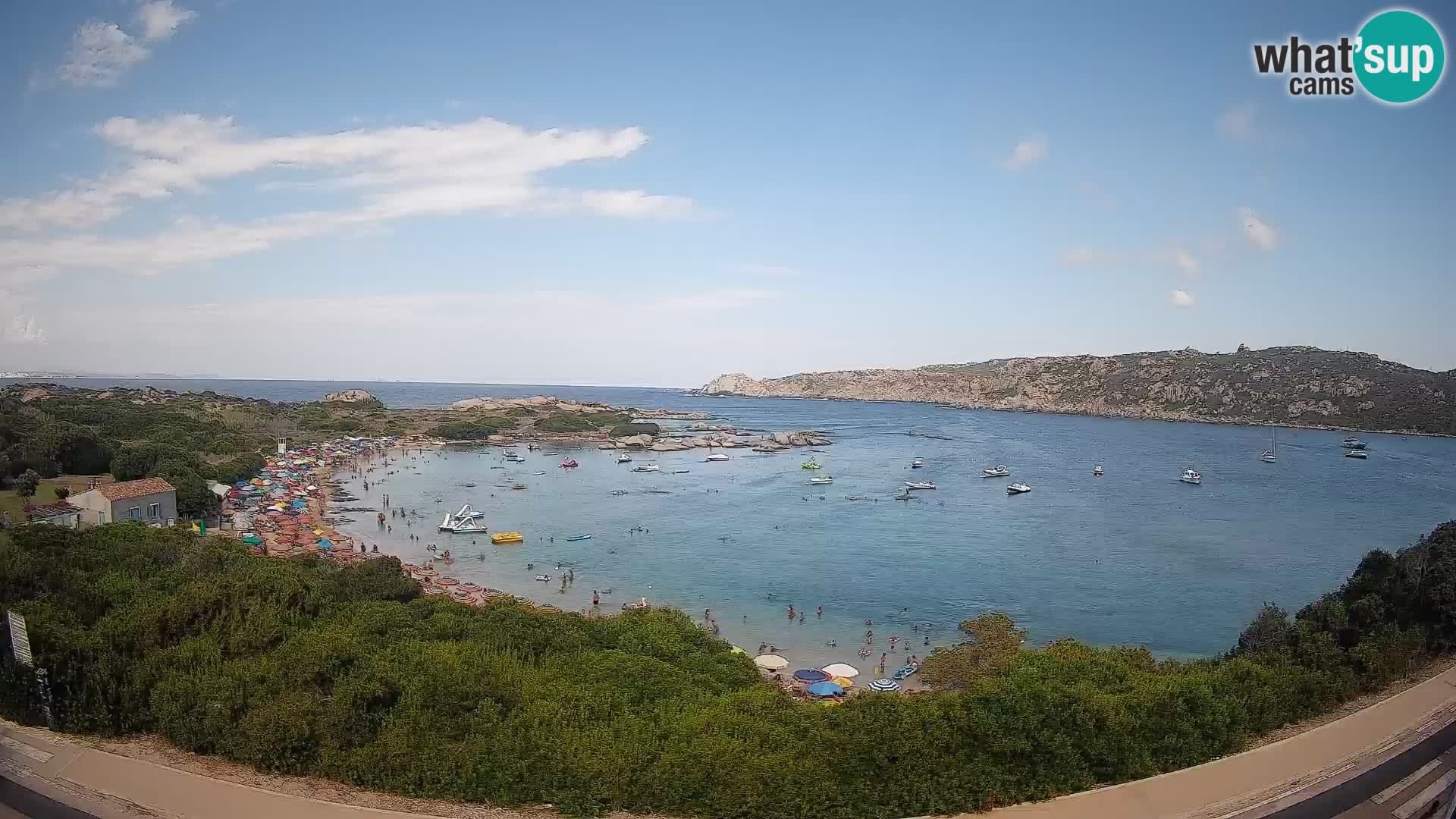 Webcam Rena di Levante – Vue en direct depuis Capo Testa
