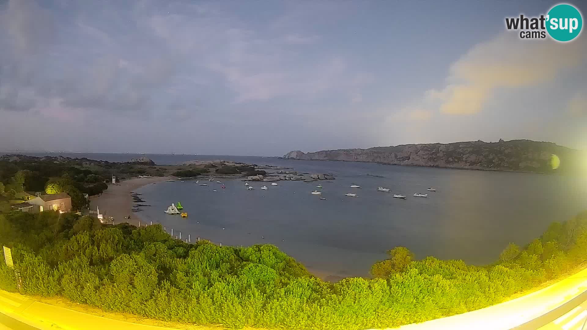 Webcam Rena di Levante – Live View from Capo Testa