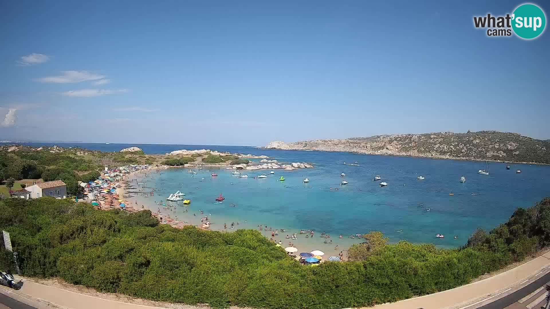 Webcam Rena di Levante – Vue en direct depuis Capo Testa