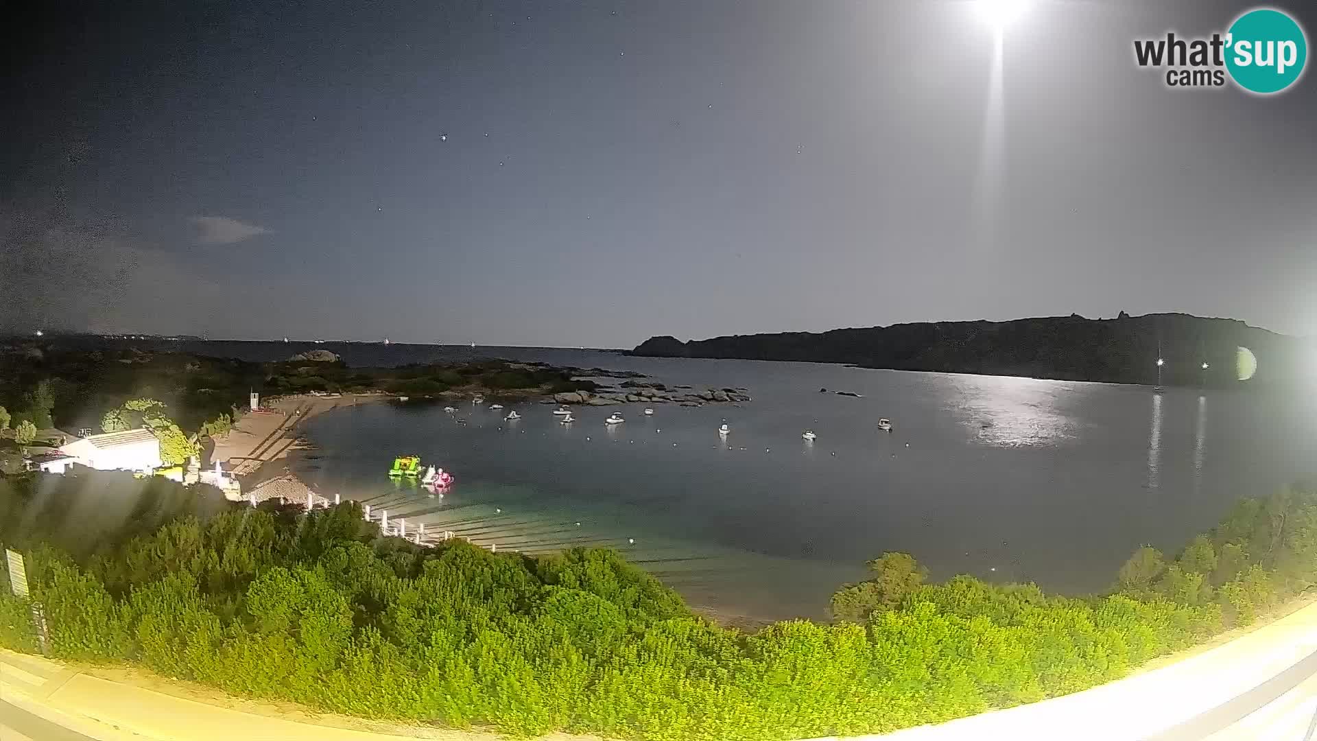 Spletna kamera Rena di Levante – Pogled v živo na Capo Testa