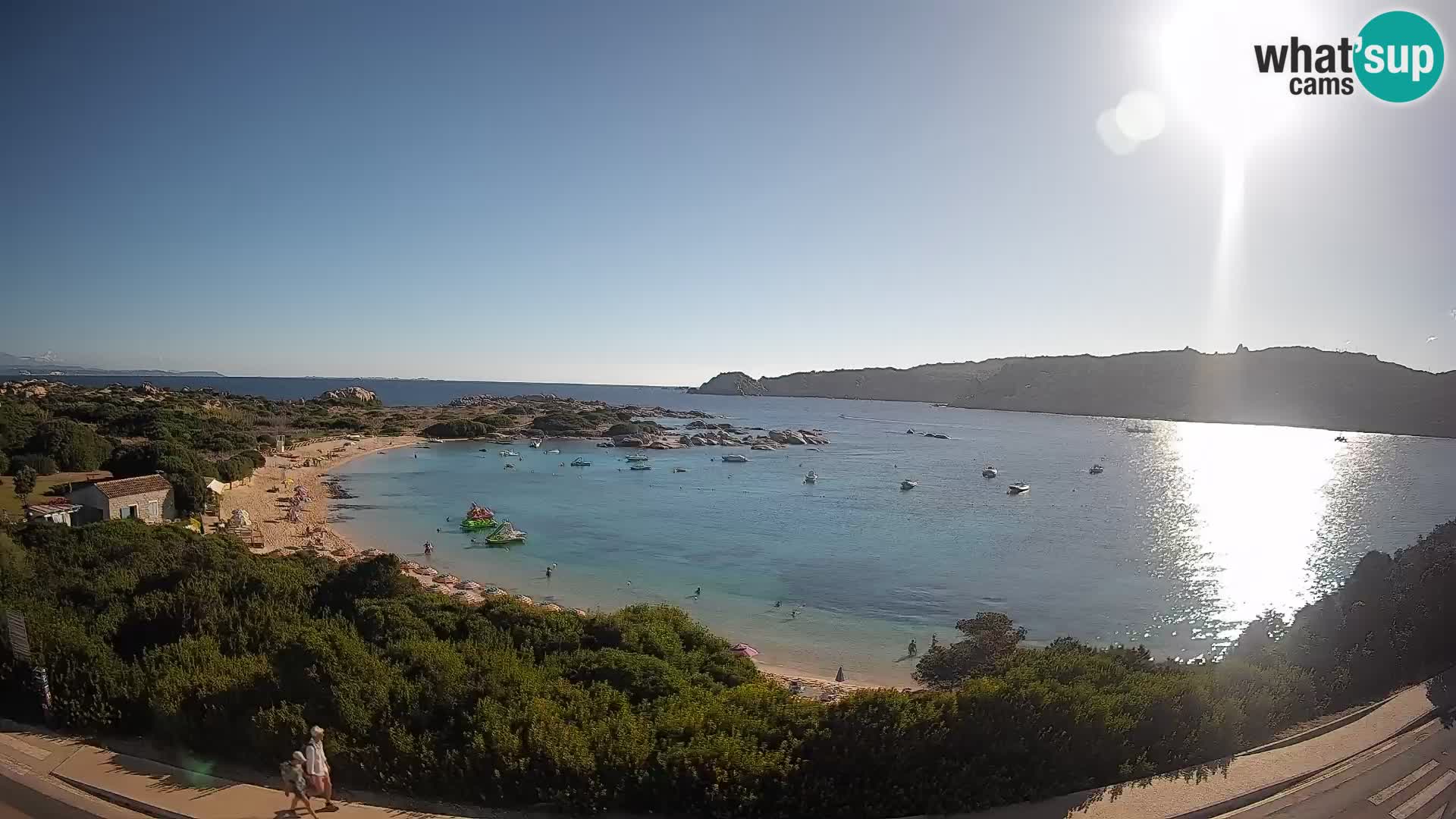 Webcam Rena di Levante – Live View from Capo Testa