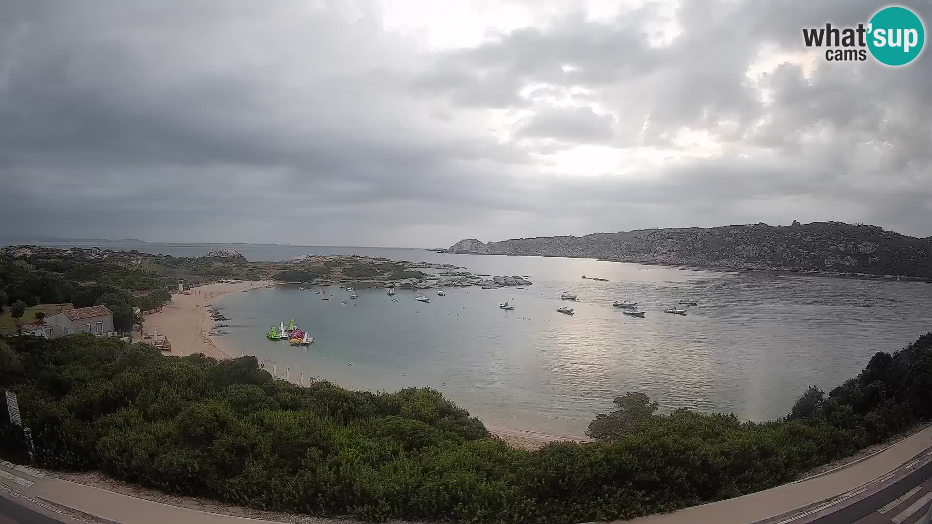 Webcam Rena di Levante – Live View from Capo Testa